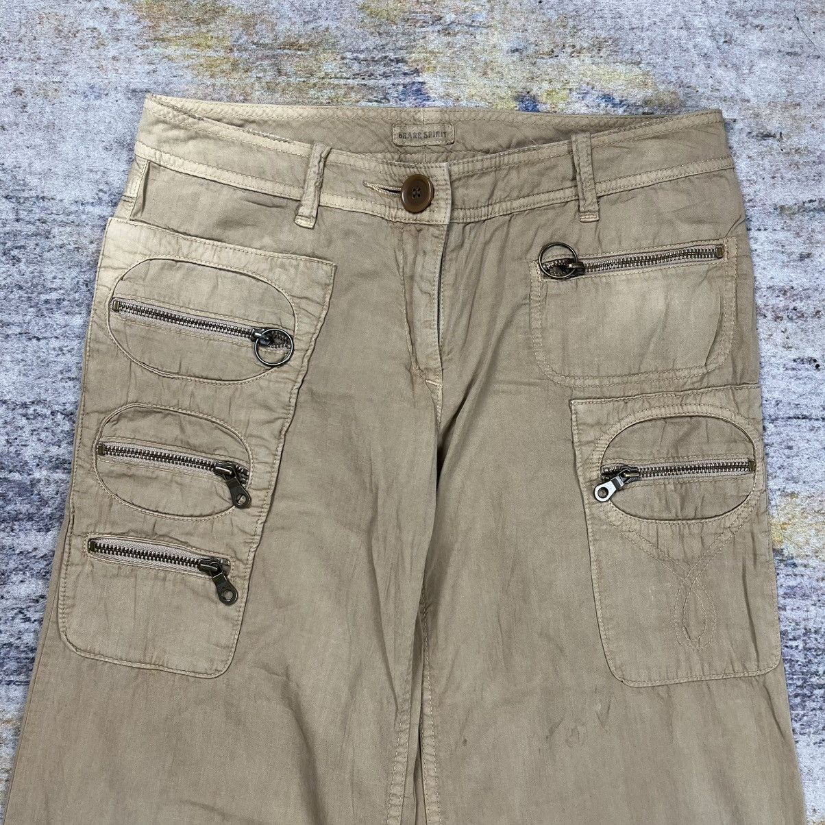 Share Spirit Homme Share Spirit type A-9 multi pocket flared pants Size US 28 / EU 44 - 6 Thumbnail
