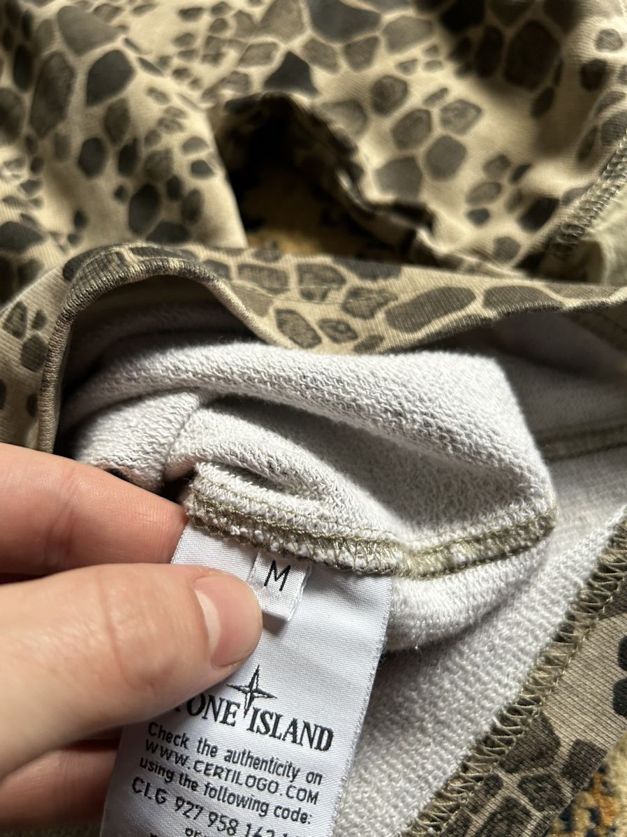 Stone Island Stone Island Alligator Camo Longsleeve Size US M / EU 48-50 / 2 - 10 Thumbnail