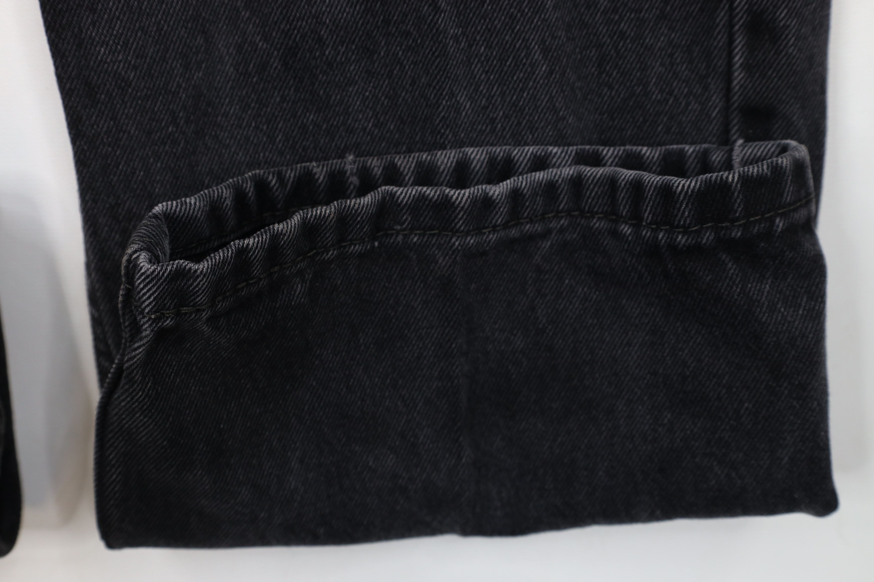 Levi's × Vintage Vintage Y2K Levis 505 Regular Fit Denim Jeans Black Cotton Size US 36 / EU 52 - 5 Thumbnail
