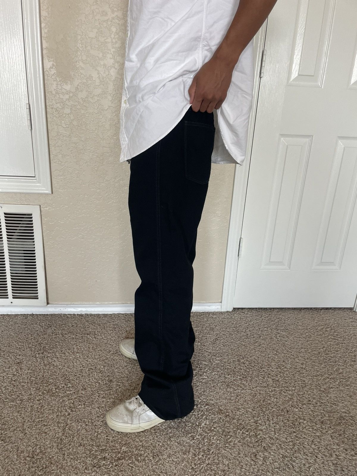 Lemaire × Uniqlo Wide leg Denim Jean Size US 30 / EU 46 - 3 Thumbnail
