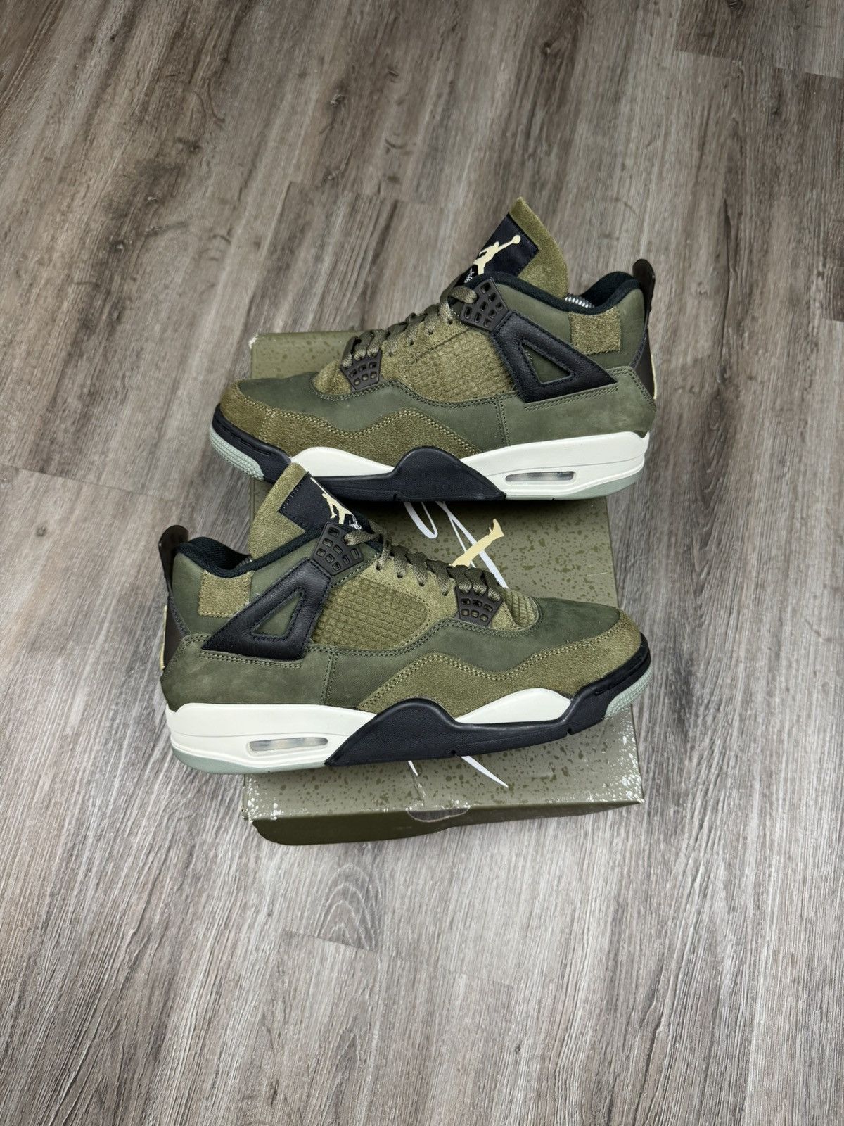Jordan Brand Jordan 4 SE Retro Low Craft Olive Size 9.5 Size US 9.5 / EU 42-43 - 1 Thumbnail