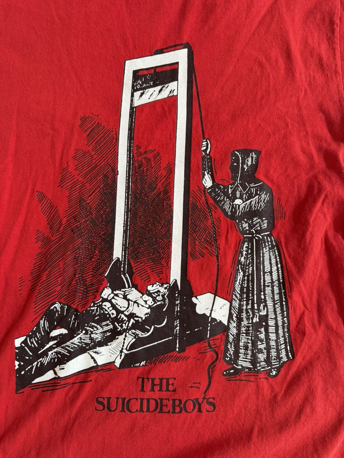G59 Records $uicideboy$ G59 Guillotine Tee Red Size US L / EU 52-54 / 3 - 3 Thumbnail