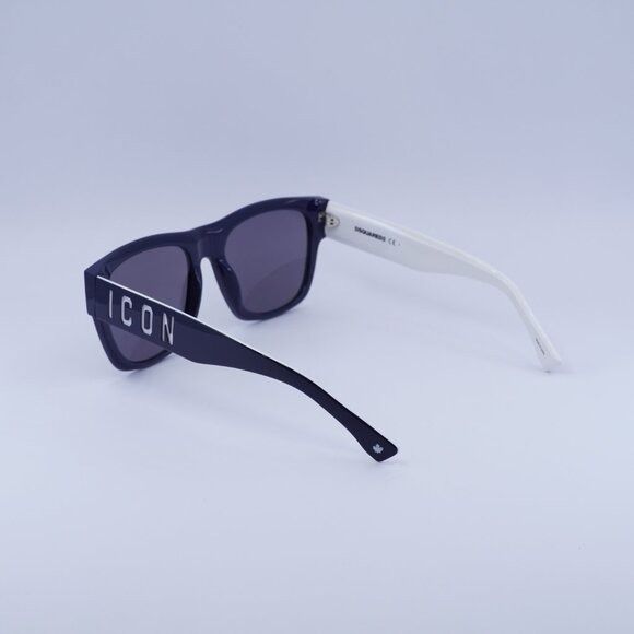 Dsquared2 🕶️ New Dsquared2 ICON 0004/S 00JU XT Blue Sunglasses Size ONE SIZE - 10 Thumbnail