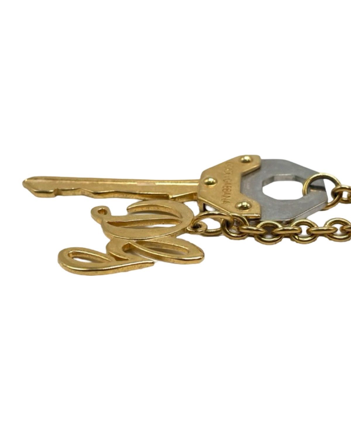 Dolce & Gabbana Vintage Mega Plated Key Necklace Size ONE SIZE - 7 Thumbnail
