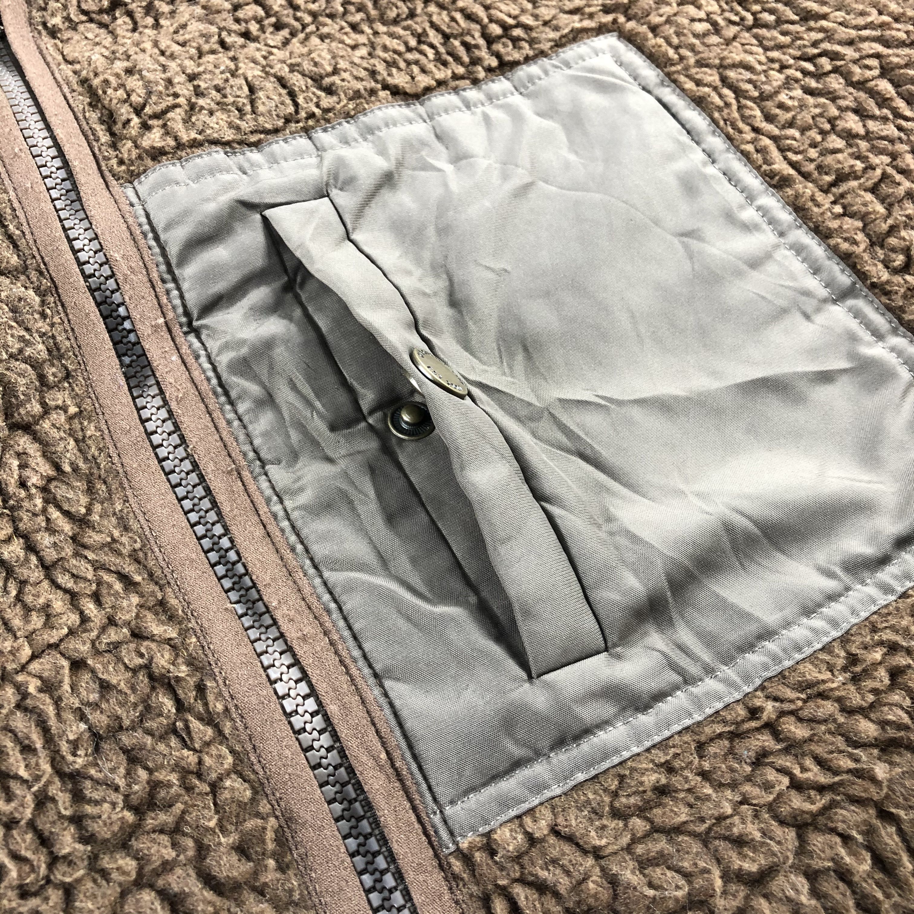 Ciaopanic Ciaopanic Brown Fleece Jacket Size S Size US S / EU 44-46 / 1 - 4 Thumbnail