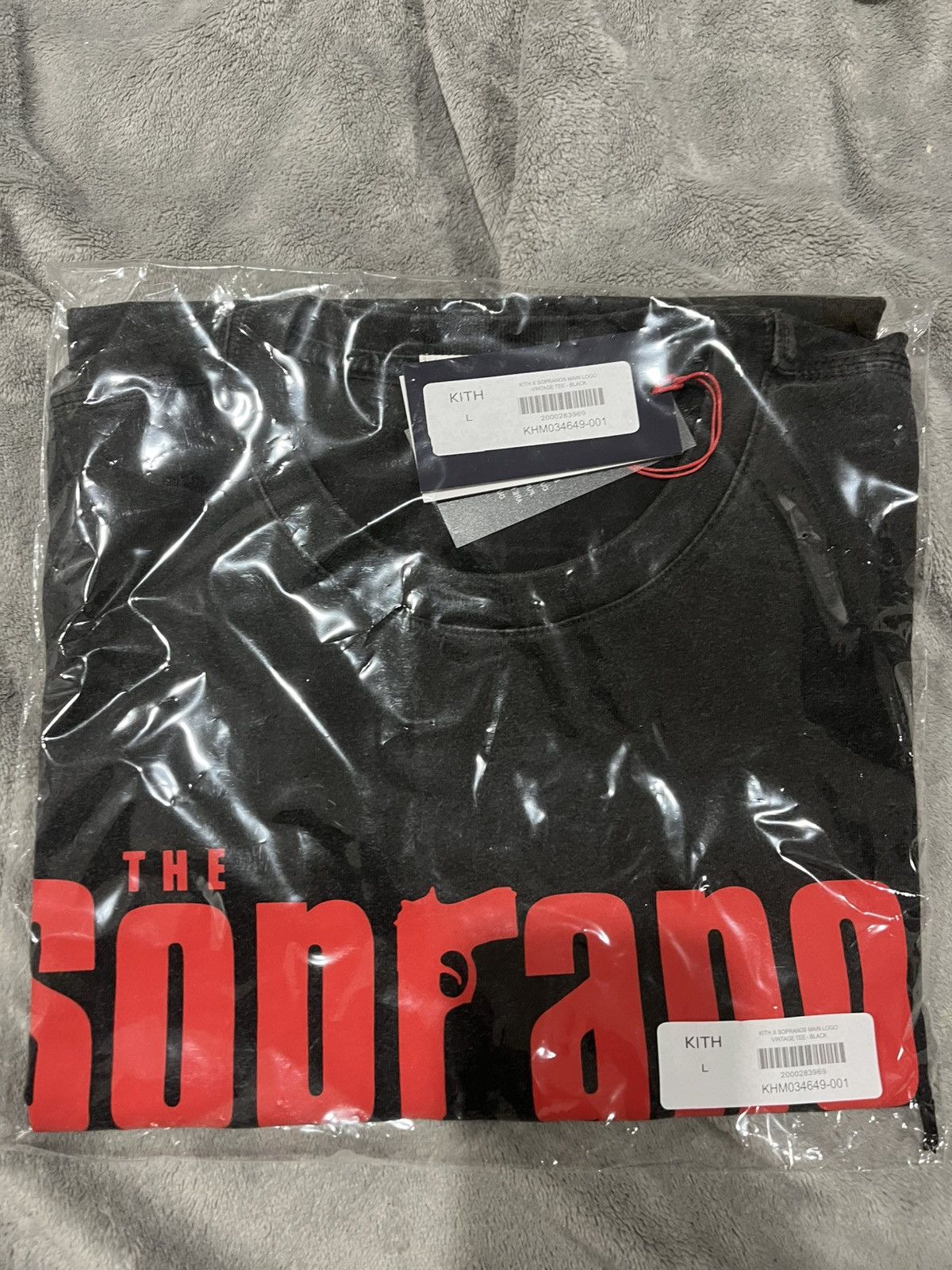 Kith Kith Soprano Vintage Look Tee Black Large Size US L / EU 52-54 / 3 - 1 Thumbnail