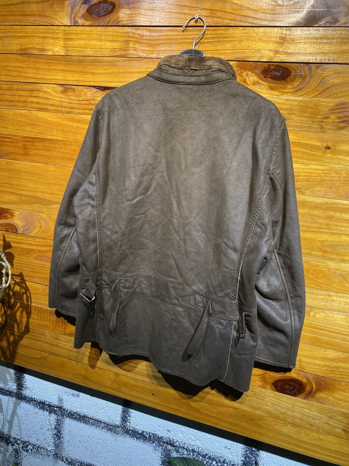 Playboy Vintage Playboy Collection Brown Faux Suede Jacket Size US M / EU 48-50 / 2 - 10 Thumbnail