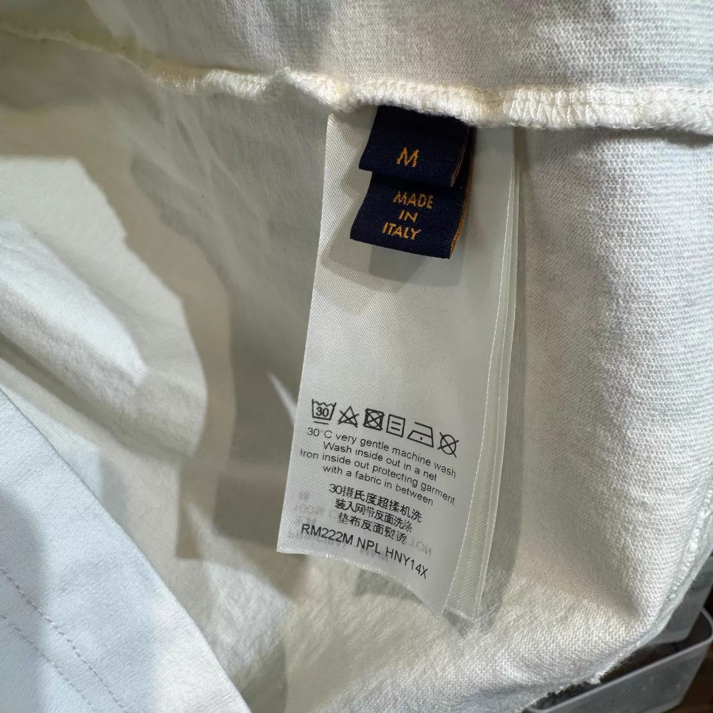 Louis Vuitton LV White Starry Embroidered SS Tee M NEW Size US M / EU 48-50 / 2 - 5 Thumbnail