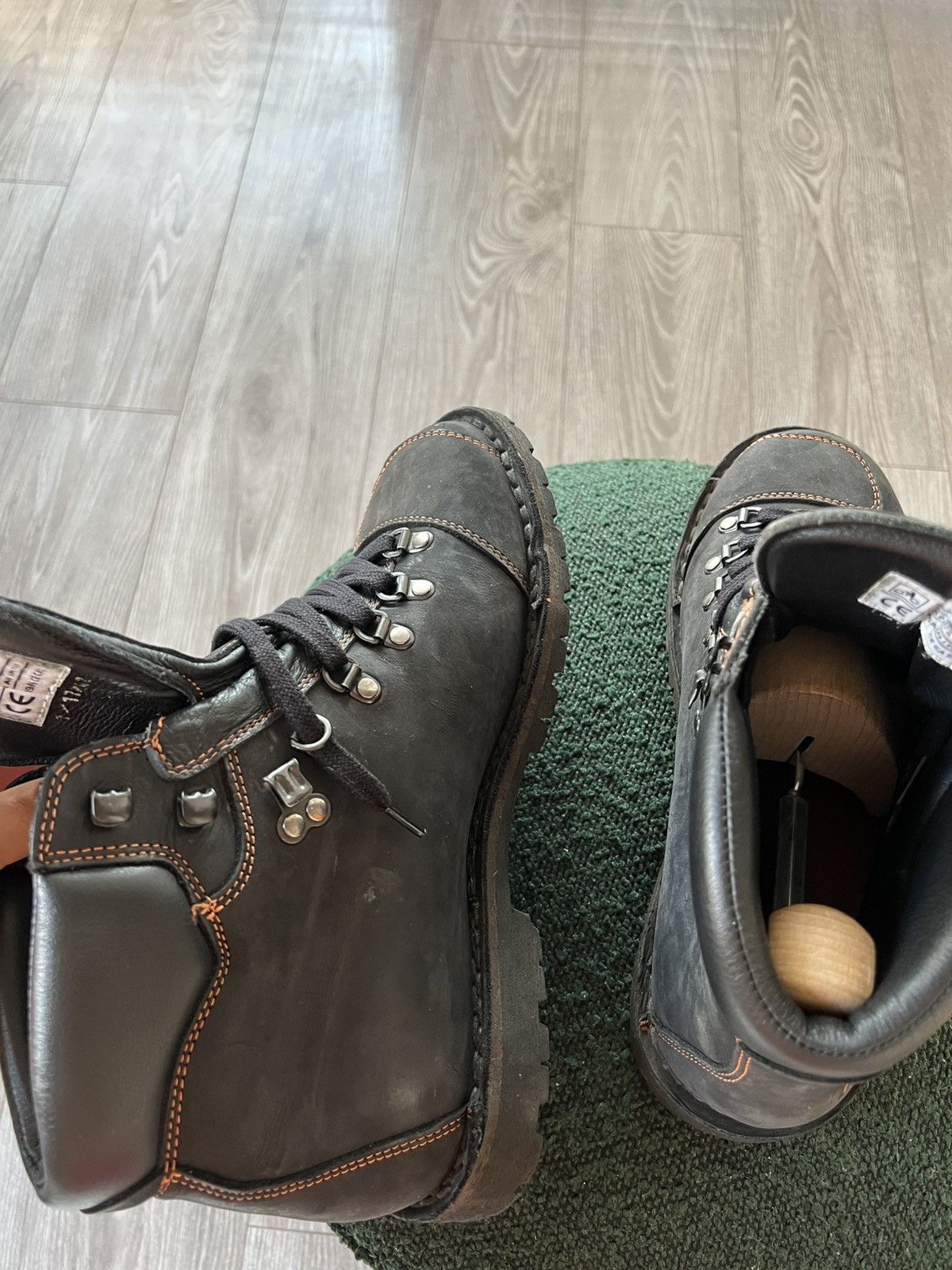 Designer Archival Magellan & Mulloy Hand Italy Crafted Bikers Boots Size US 8 / EU 41 - 15 Thumbnail