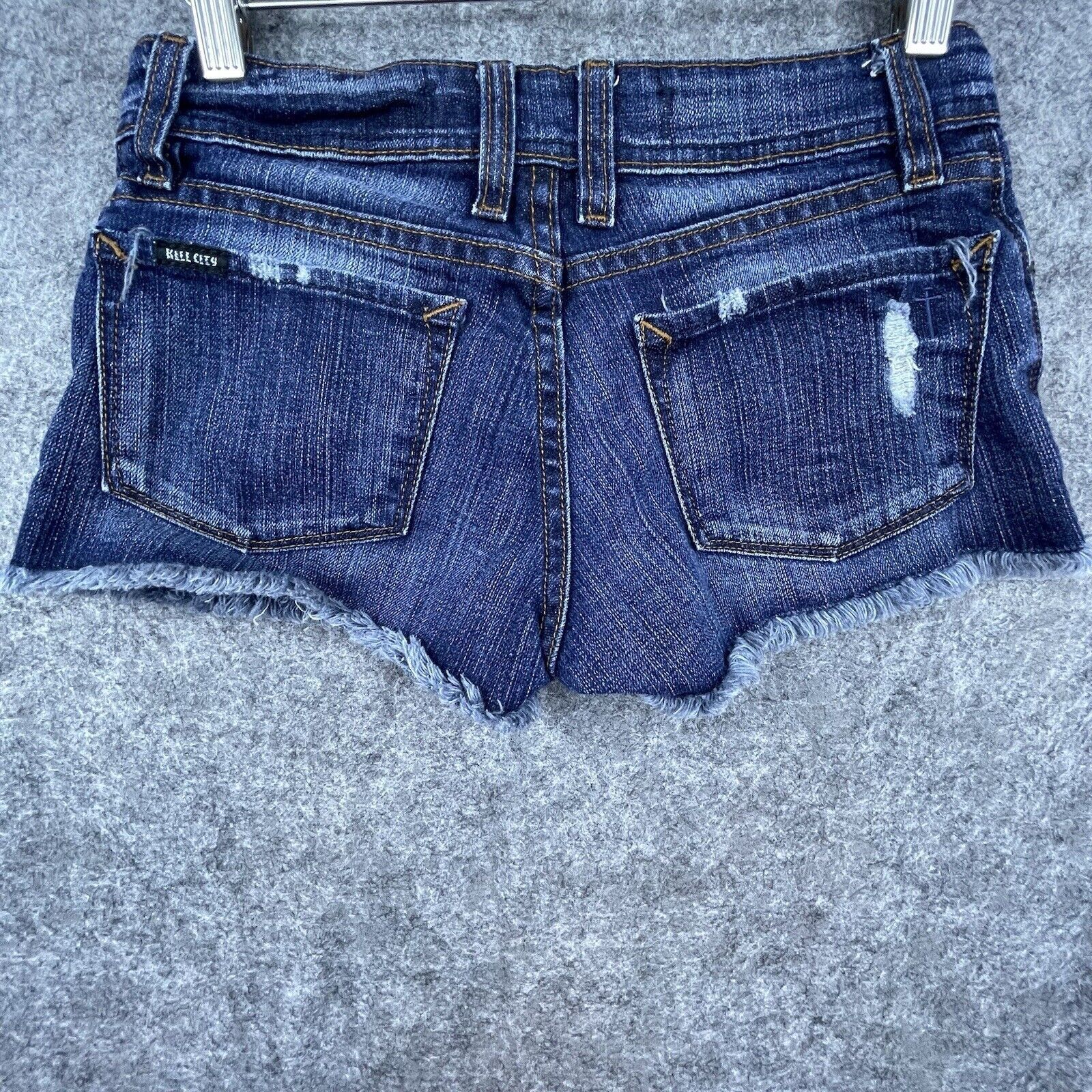 Kill City Kill City Conspirators Cutoff Jean Booty Shorts Womens 26 Size 26" / US 2 / IT 38 - 4 Thumbnail