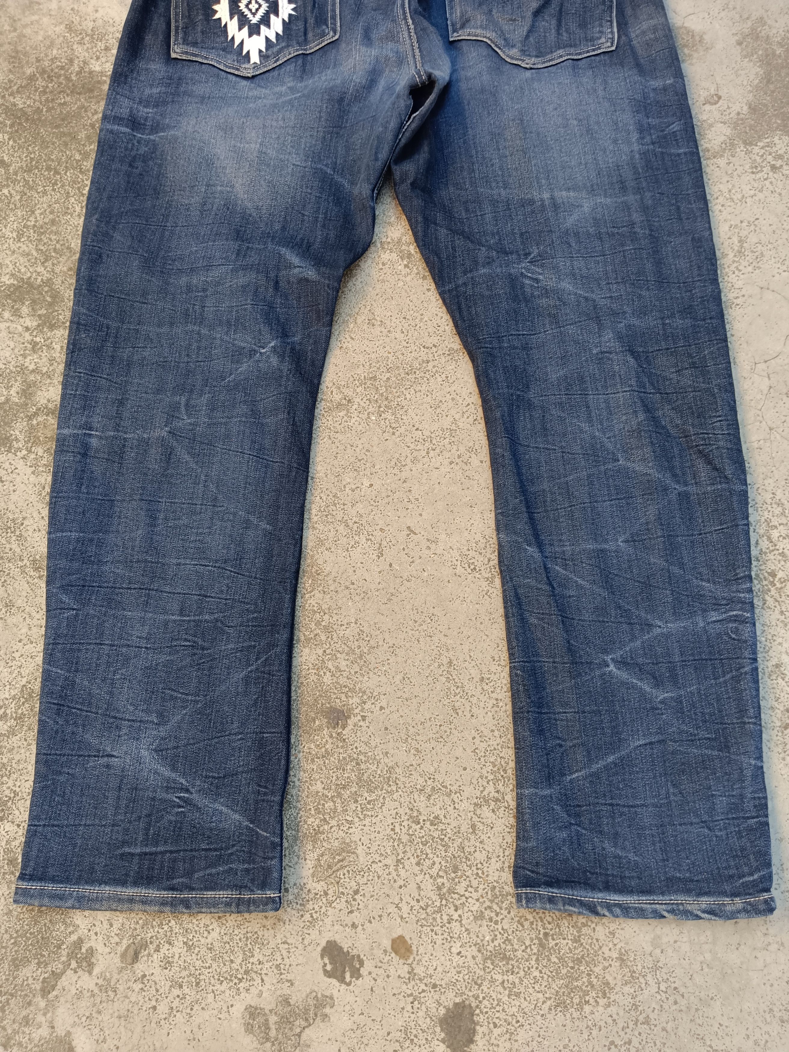 Japanese Brand 🔥Jogger denim 🔥 nice feded Size US 34 / EU 50 - 10 Thumbnail