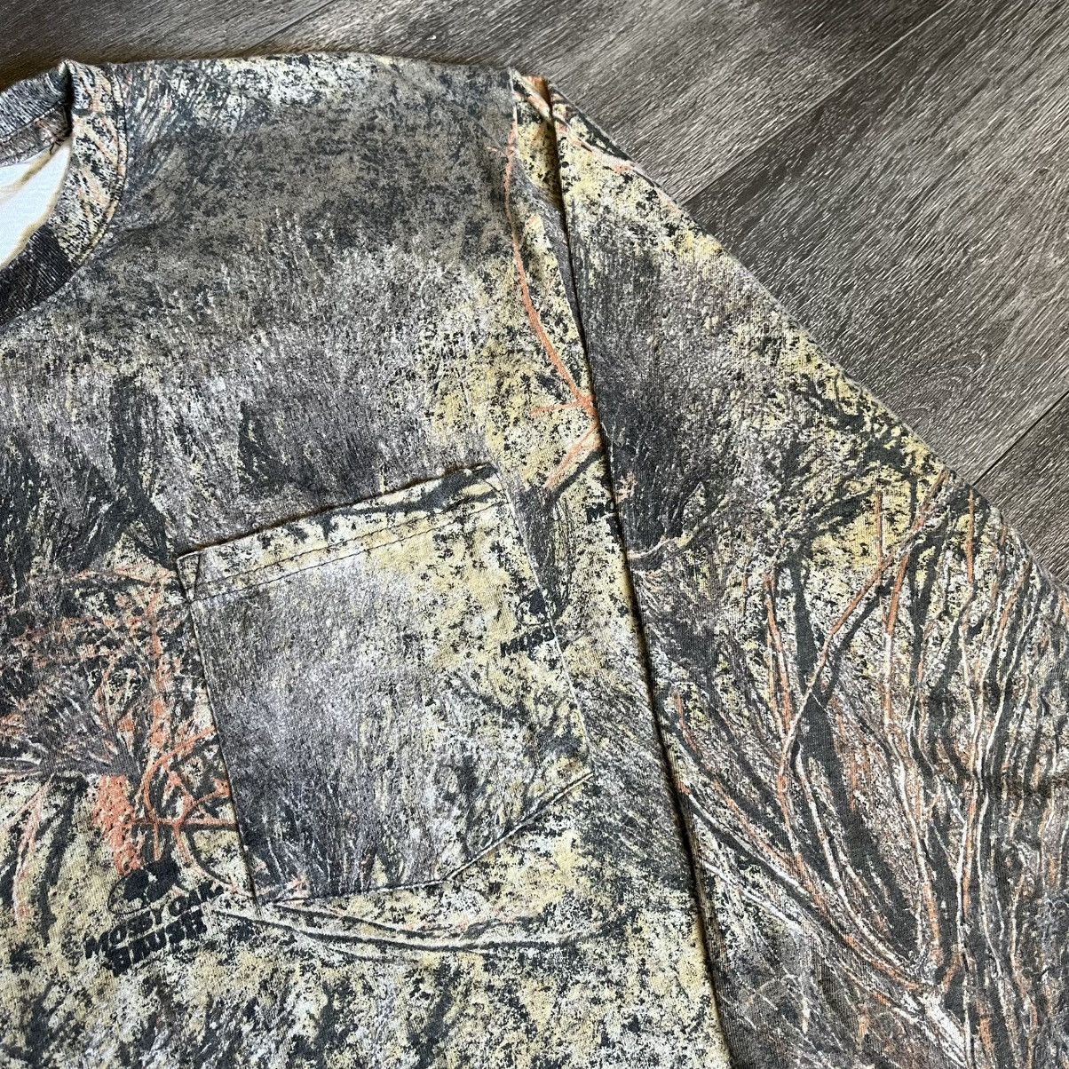 Russell Athletic Vintage Russell Athletic Mossy Oak Brush Camo Longsleeve Tee Size US L / EU 52-54 / 3 - 7 Thumbnail