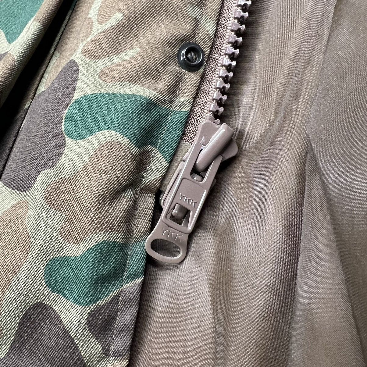 Vintage × Woolrich Woolen Mills VTG Woolrich Jacket Coat Duck Camo Lined Padded Green 90s Size US XL / EU 56 / 4 - 13 Thumbnail