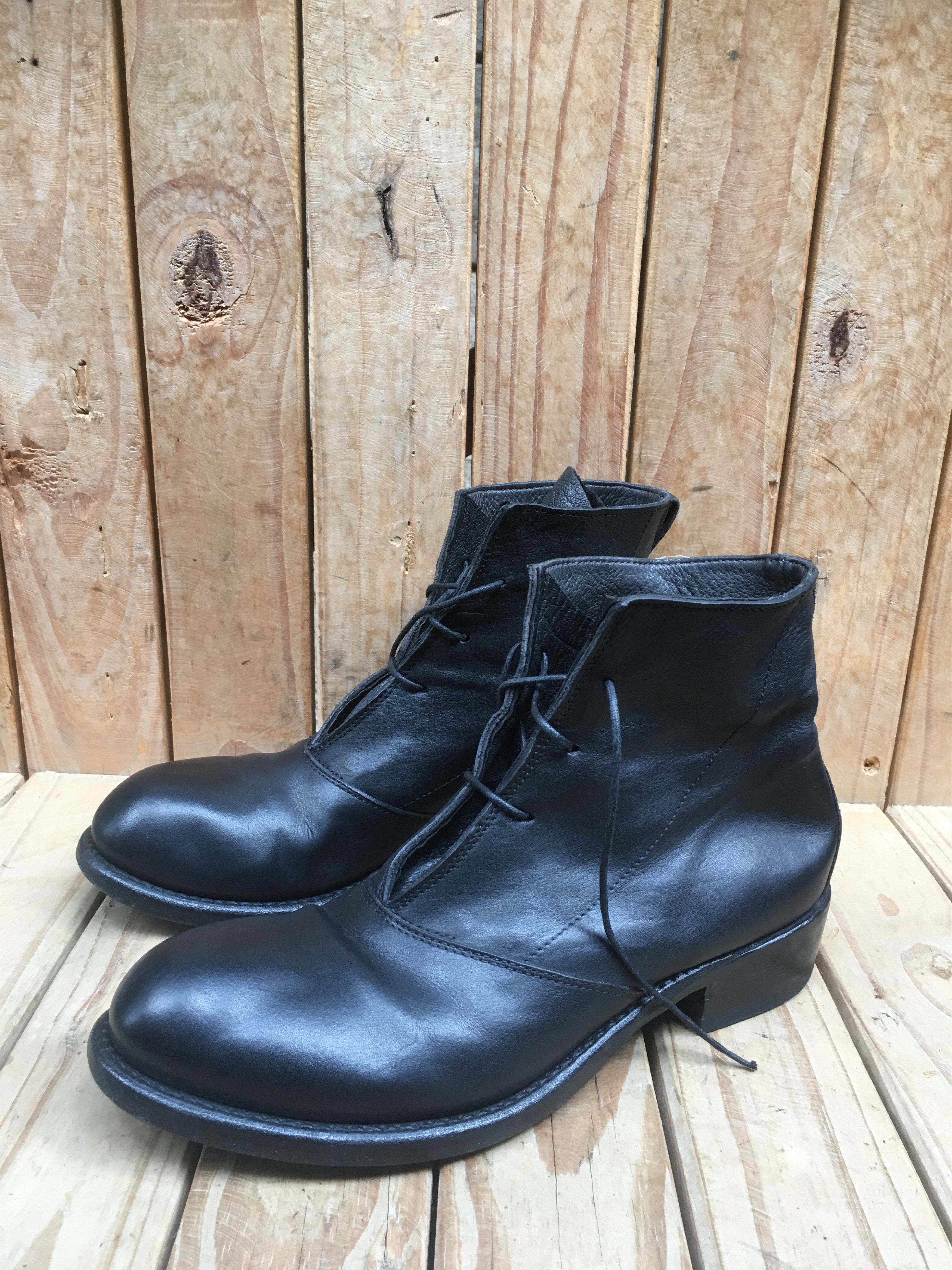 MoMA Moma black Women's leather boots SIZE EUR 40 Size US 10 / IT 40 - 12 Thumbnail