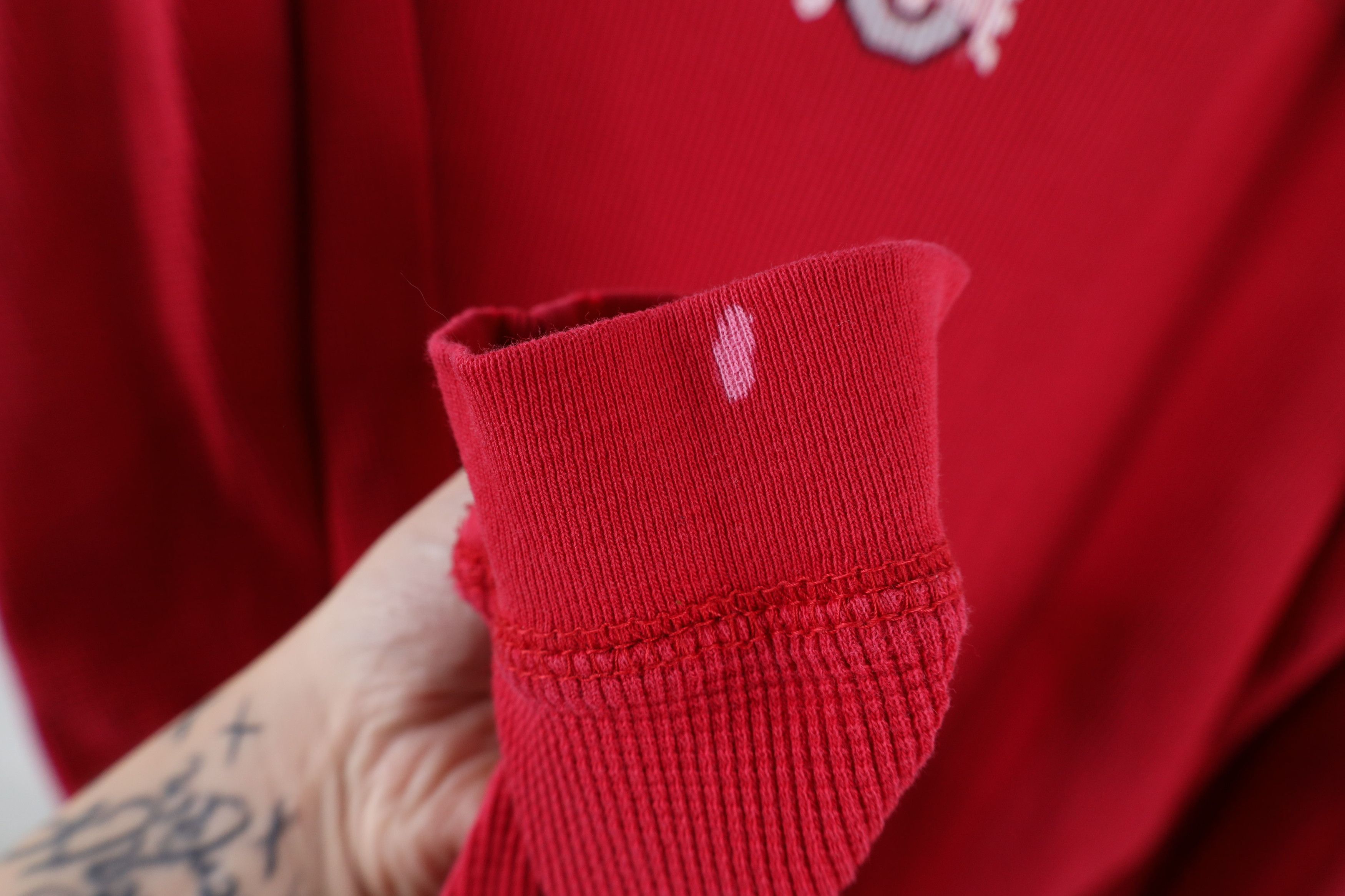 Vintage Vintage 90s Ohio State University Thermal Waffle T-Shirt Size US XXL / EU 58 / 5 - 9 Thumbnail