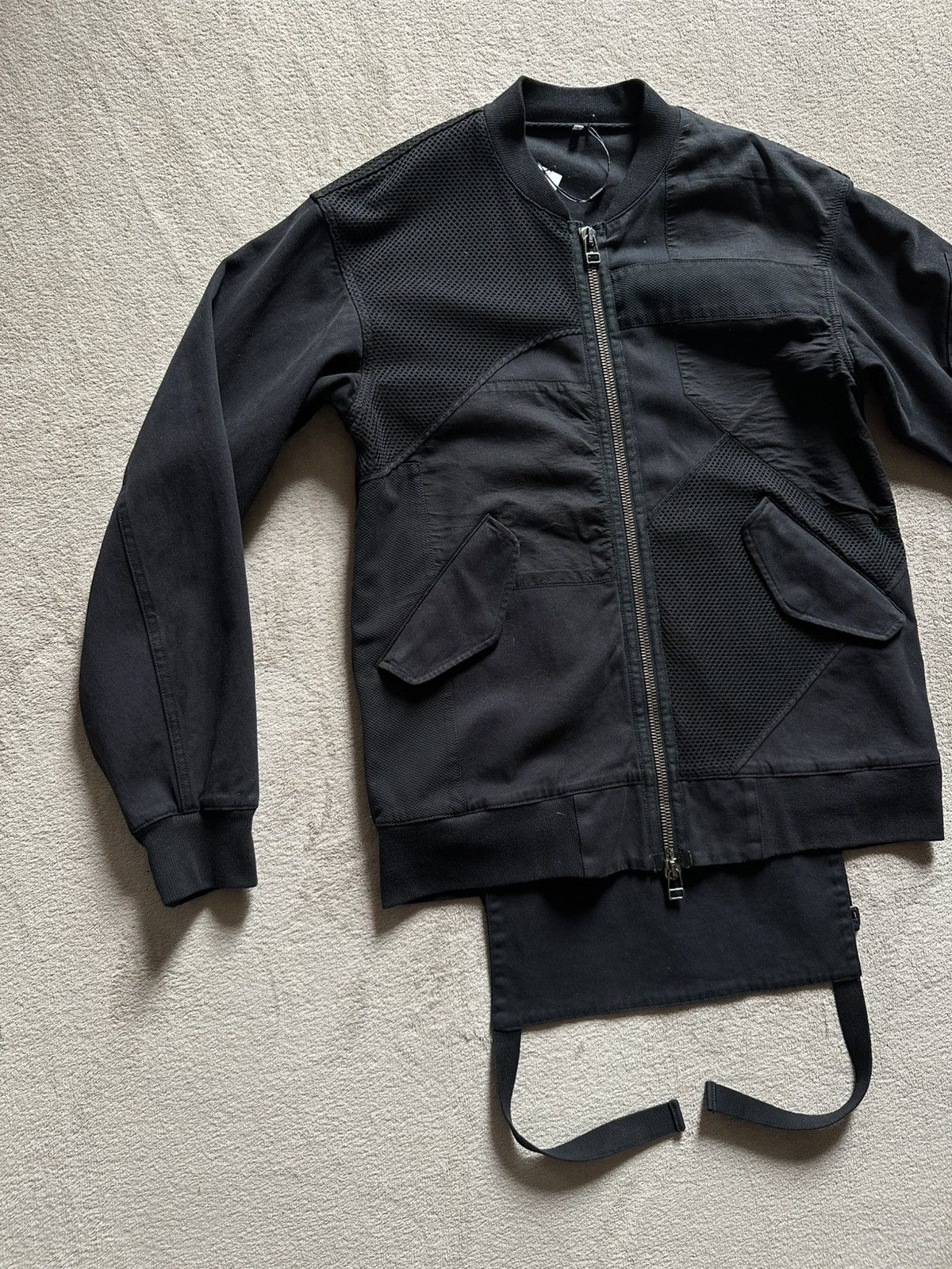 Helmut Lang Helmut Lang H01HM402 Patchwork Bomber Mesh/Straps Size Small Size US S / EU 44-46 / 1 - 4 Thumbnail