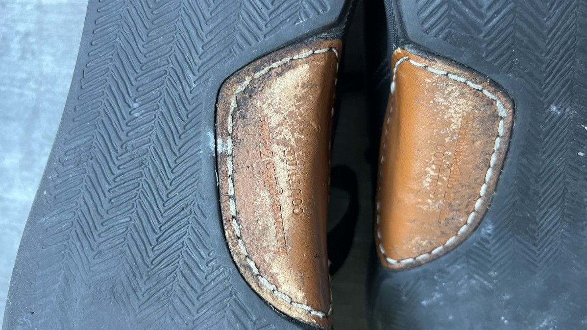 Ermenegildo Zegna Ermenegildo Zegna Black Leather Tiziano Size US 7 / EU 40 - 8 Thumbnail