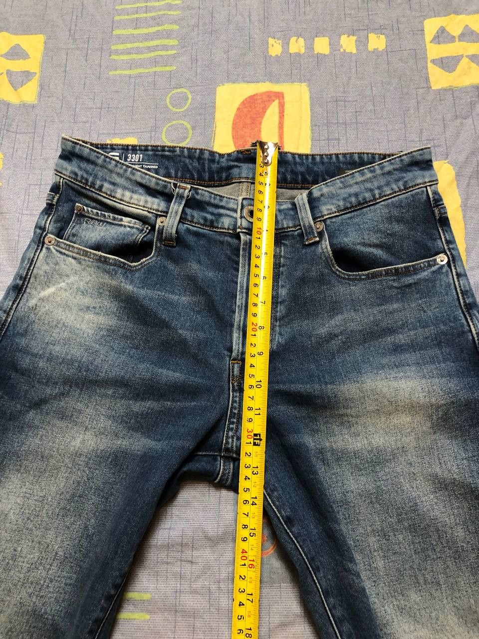 G-Star streetwear jeans G-Star Raw 3301 denim pants vintage Size US 30 / EU 46 - 14 Thumbnail