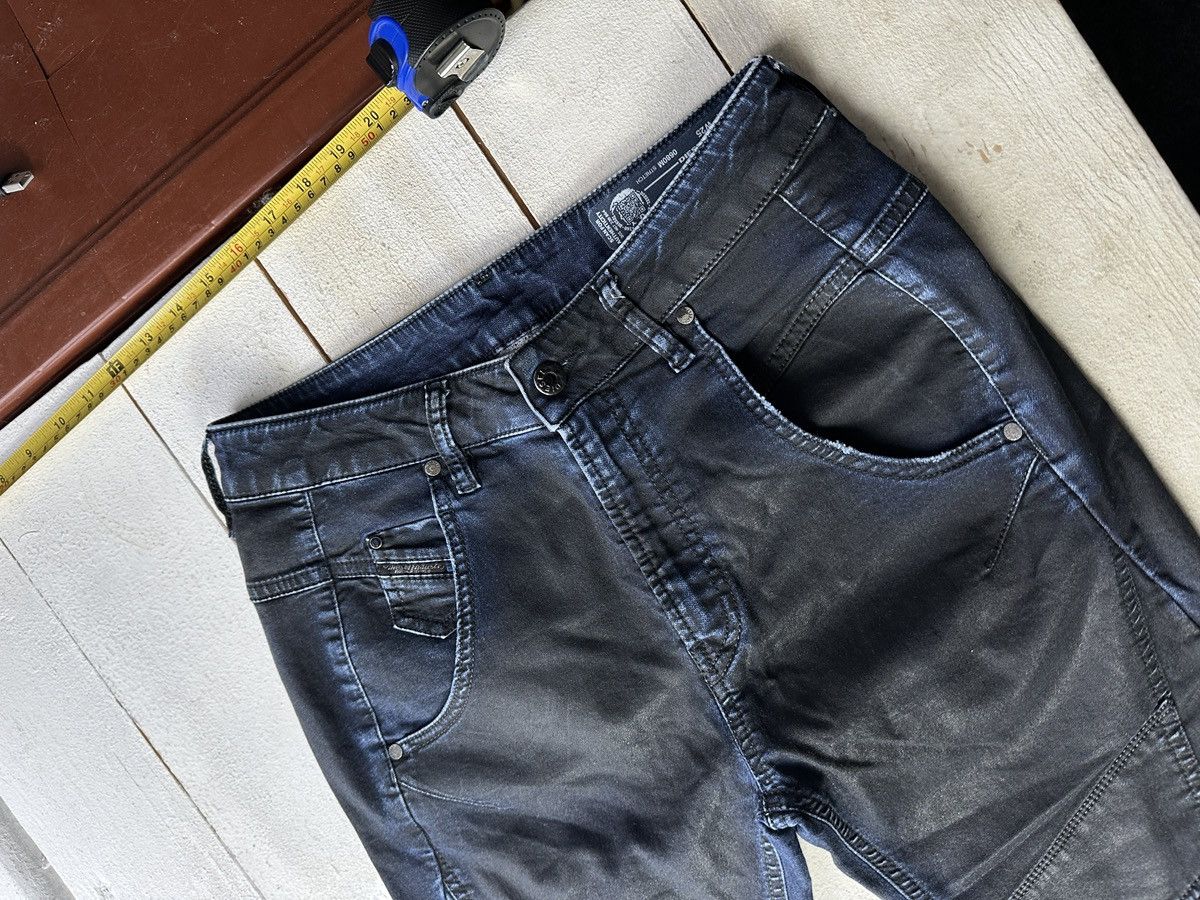 Diesel 🚨 DIESEL AVANT GARDE GOTHIC WOMEN JEANS LOGO IFSIXWASNINE Size 25" / US 0 / IT 36 - 2 Thumbnail