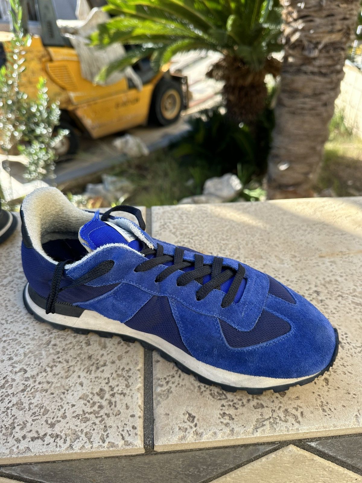 Maison Margiela Maison Margiela Replica Runner Sneakers Shoes Blue 43 size Size US 10 / EU 43 - 9 Thumbnail