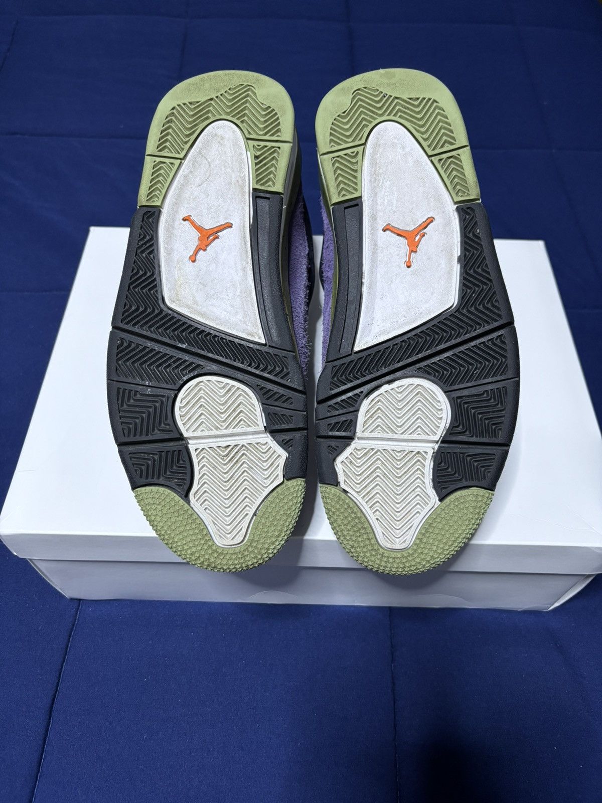 Jordan Brand Jordan 4 Retro Canyon Purple 2022 Size 8M/9.5W Size US 8 / EU 41 - 6 Thumbnail