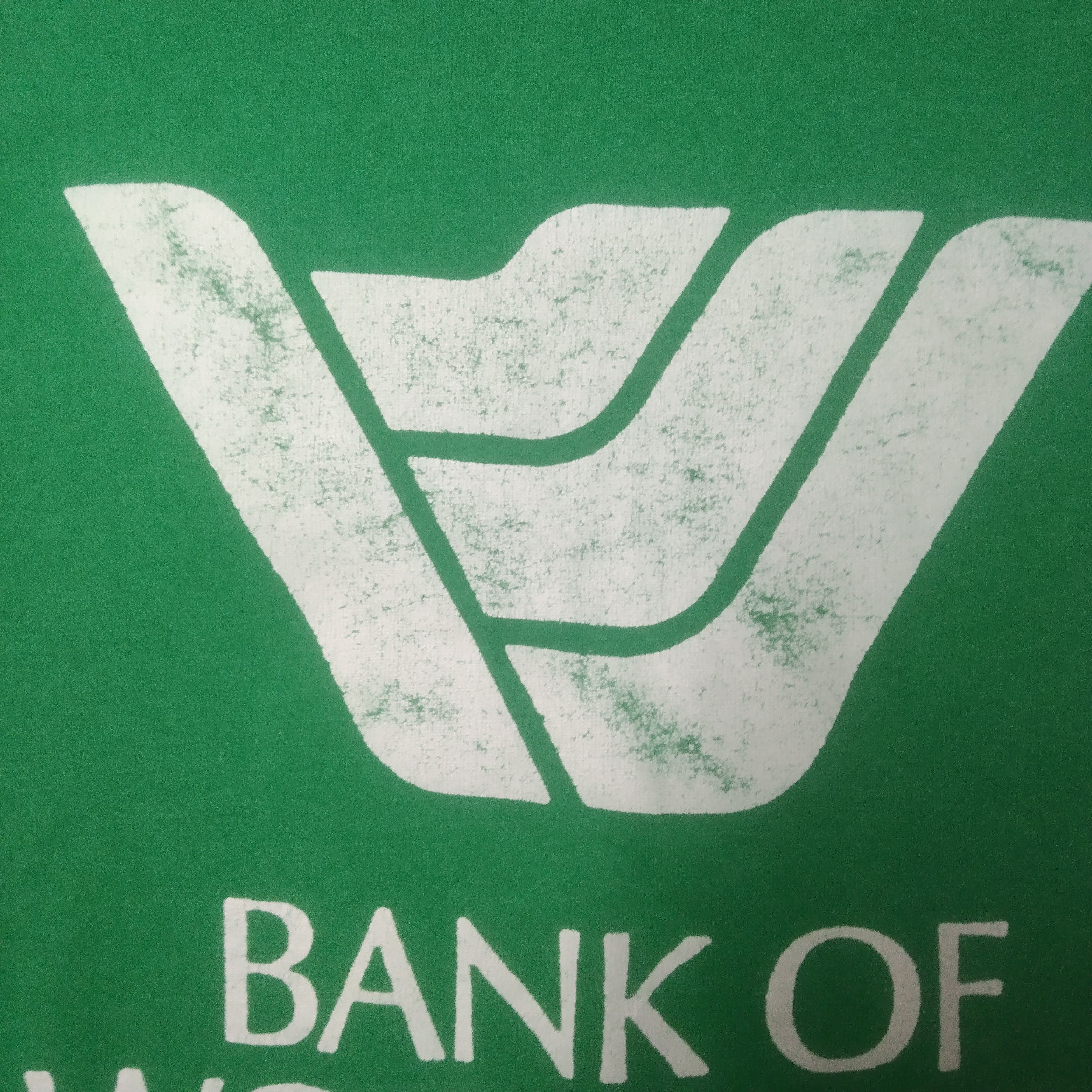 Hanes × Vintage Vintage Hanes 80's Bank of Woodland Size US L / EU 52-54 / 3 - 6 Thumbnail