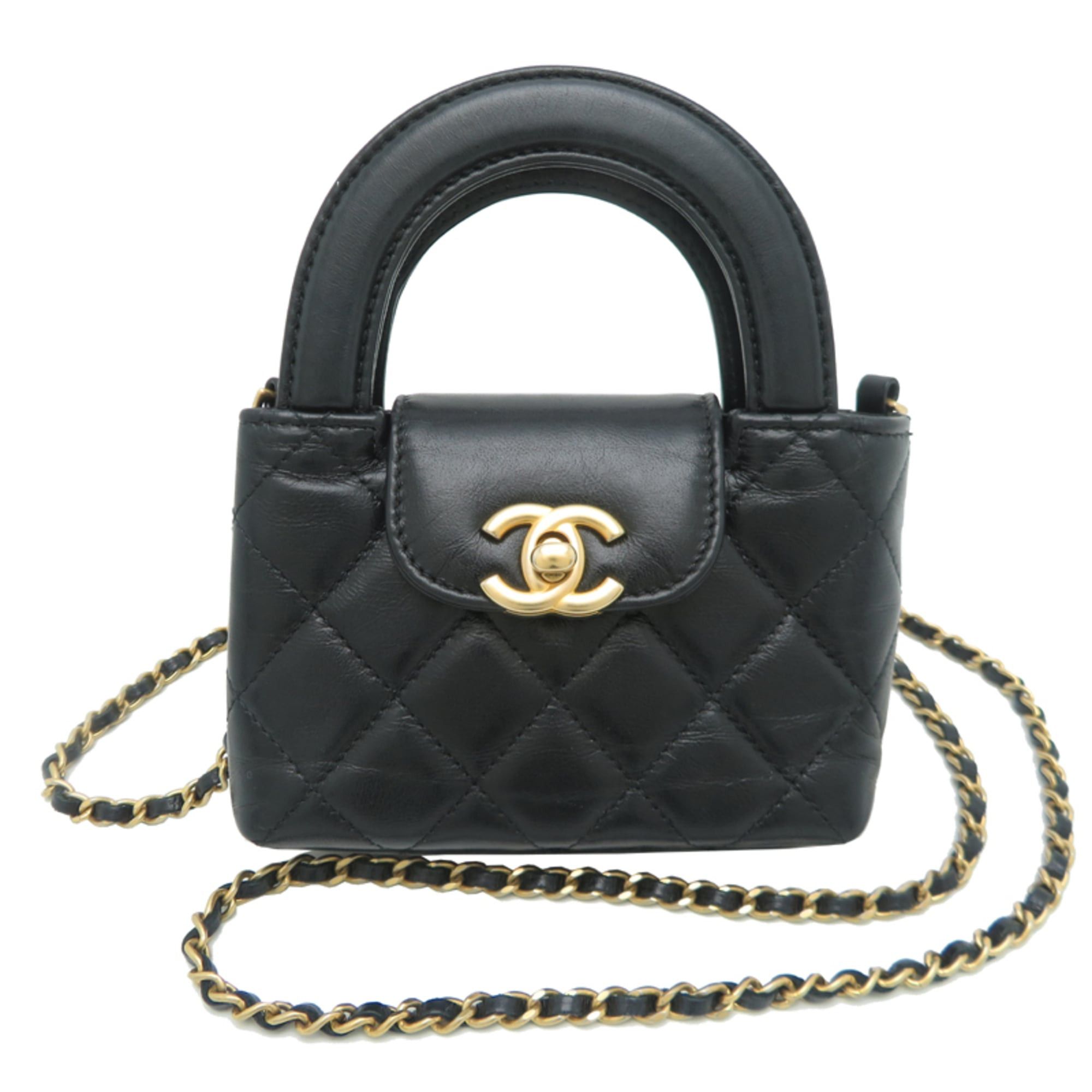 Chanel Chanel Chain Clutch Women's Shoulder Bag AP3435 Calfskin Black Size ONE SIZE - 1 Thumbnail