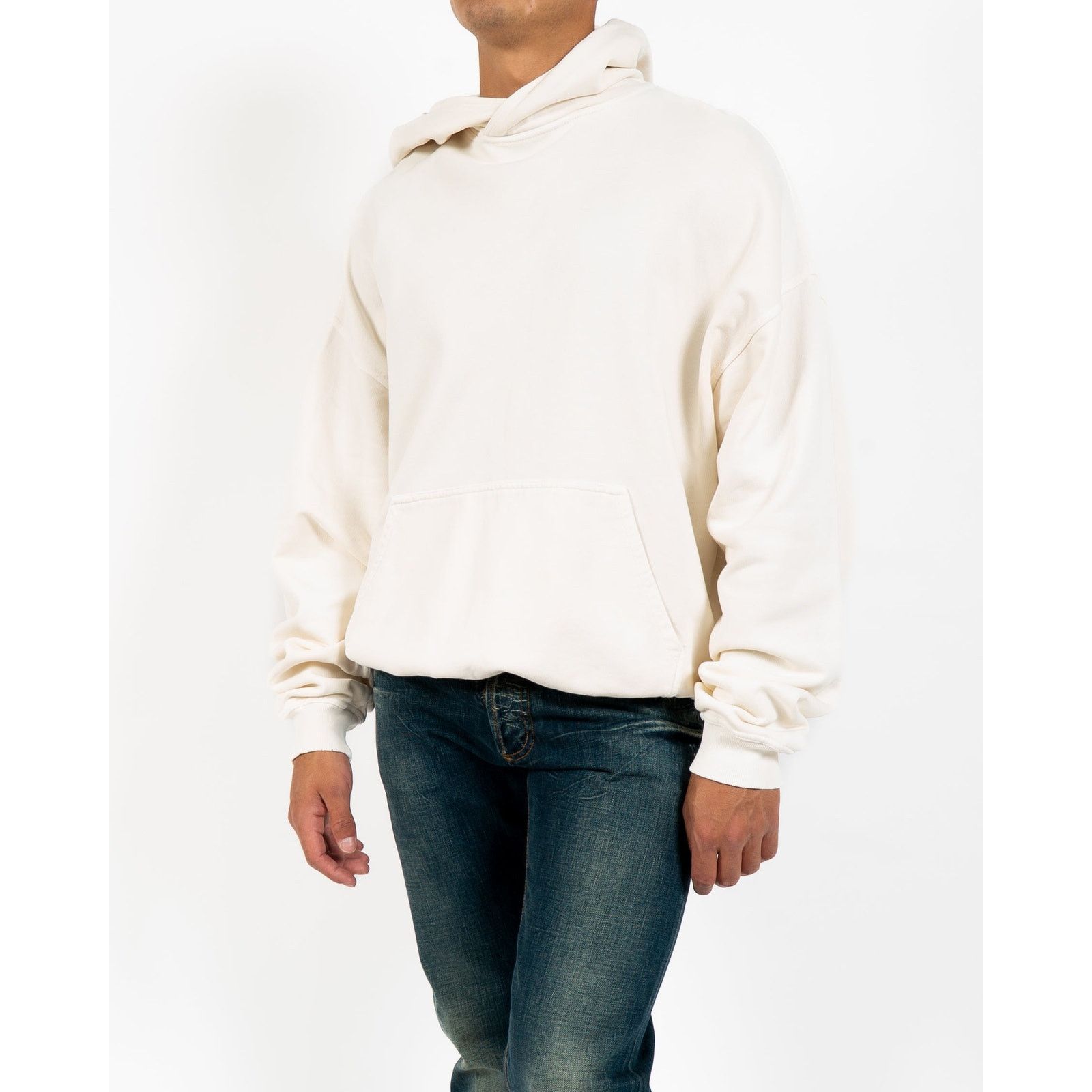 Haider Ackermann FW15 Oversized Perth Hoodie in Cream Size US XS / EU 42 / 0 - 3 Thumbnail
