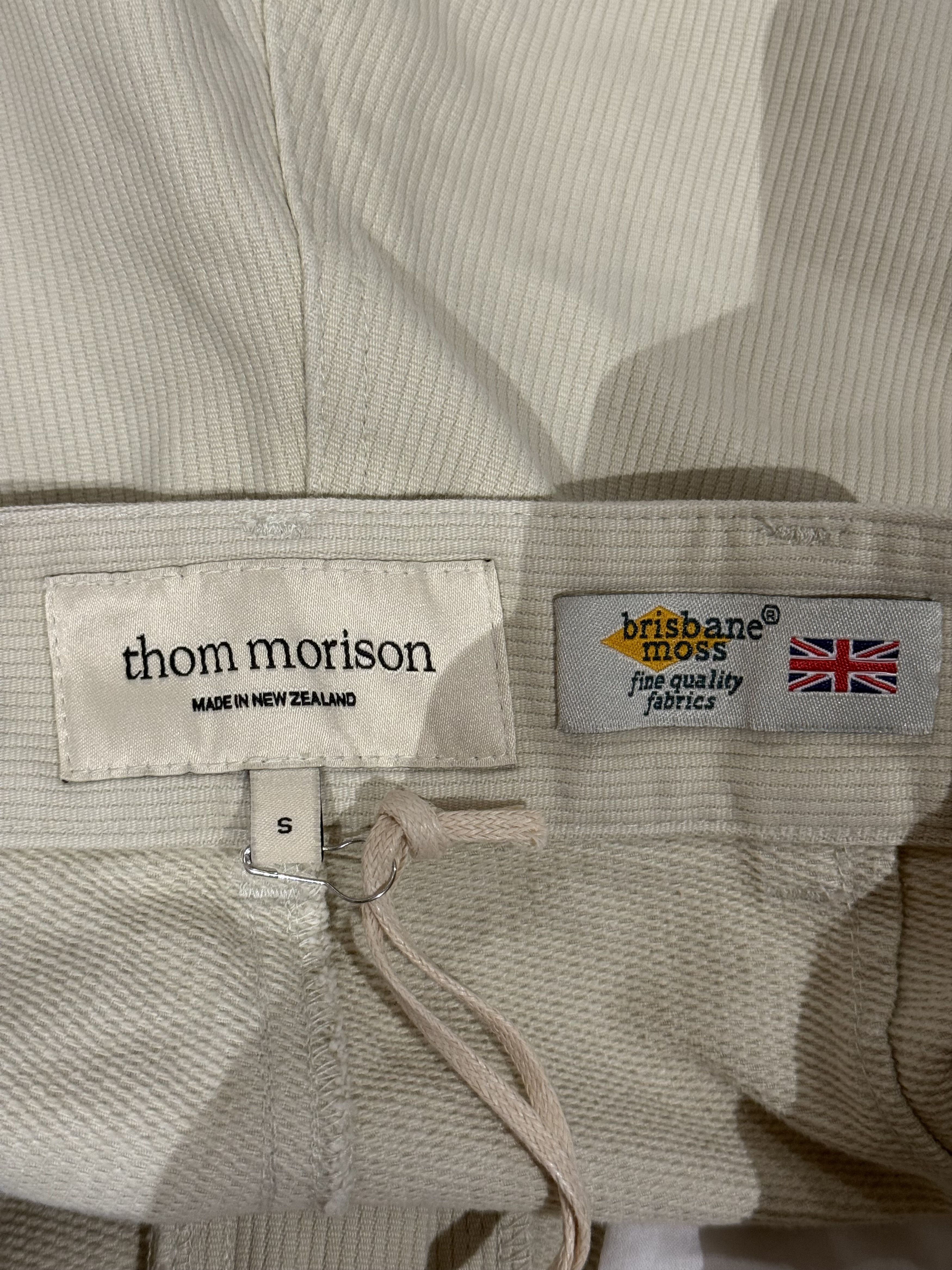 Other 💚 Thom Morison Bedford Pant Cream Small NEW Size US 32 / EU 48 - 11 Thumbnail