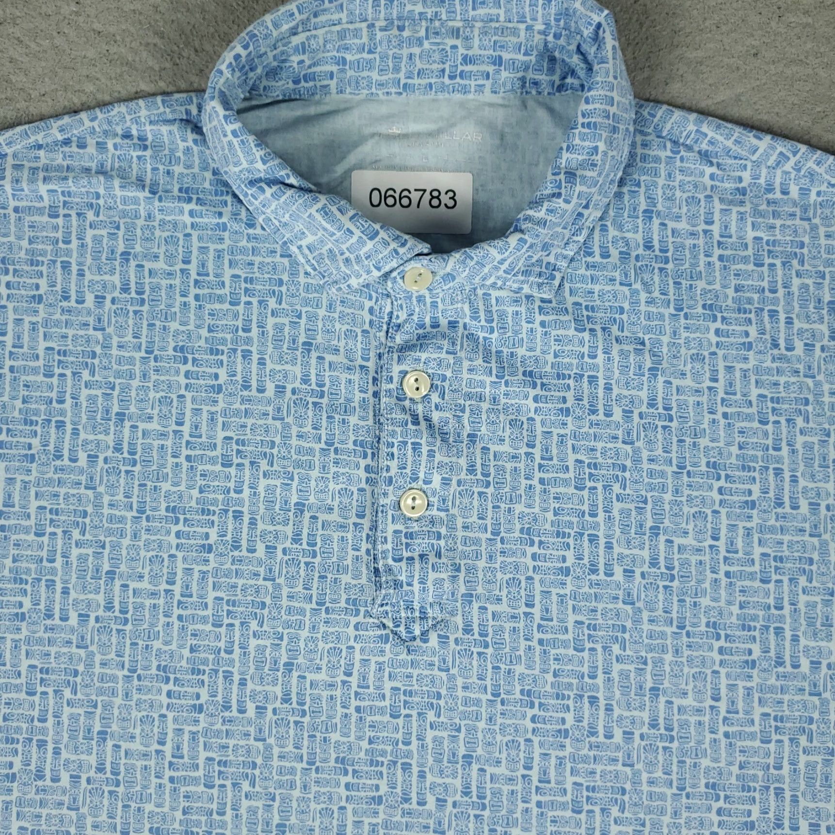 Peter Millar Peter Millar Polo Shirt Mens Large Blue Seaside Golf Cotton Short Sleeve Size US L / EU 52-54 / 3 - 2 Thumbnail