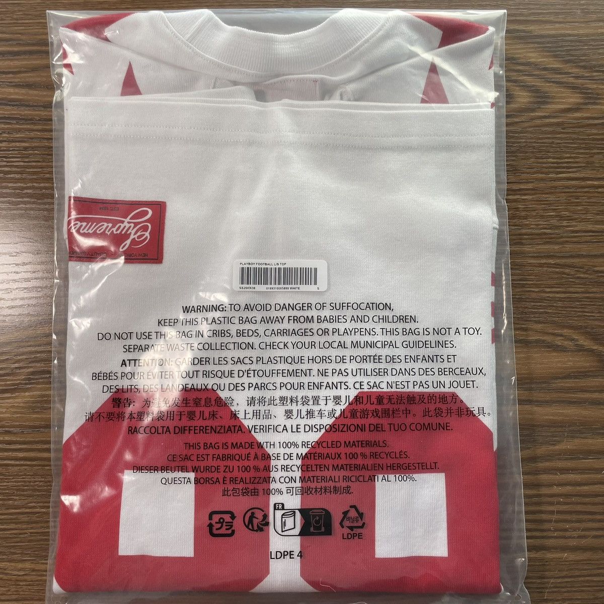Playboy × Supreme Supreme Playboy L/S Top SS26 Size US S / EU 44-46 / 1 - 2 Thumbnail