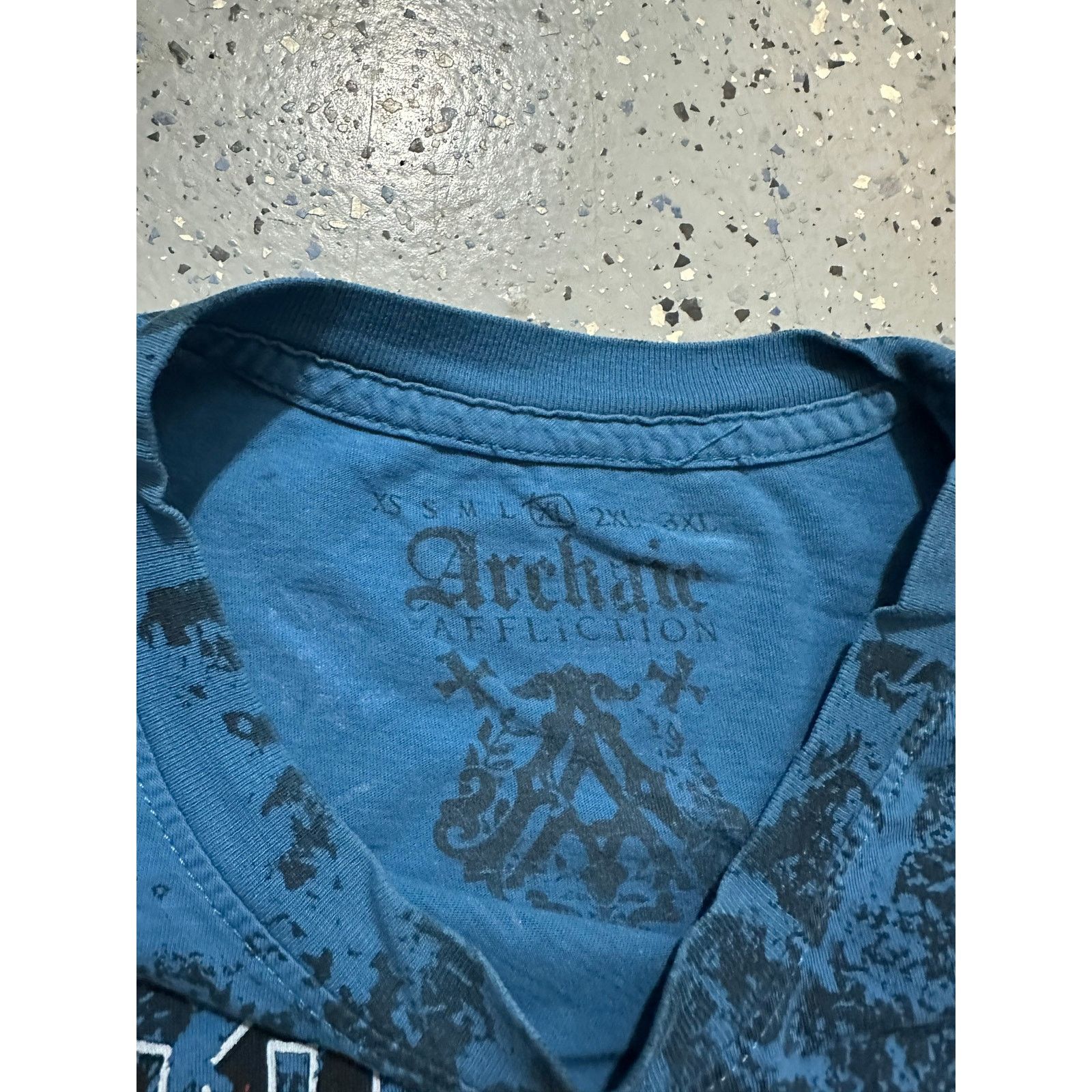Affliction Vintage Y2K Affliction Skate Tee Size US XL / EU 56 / 4 - 3 Thumbnail