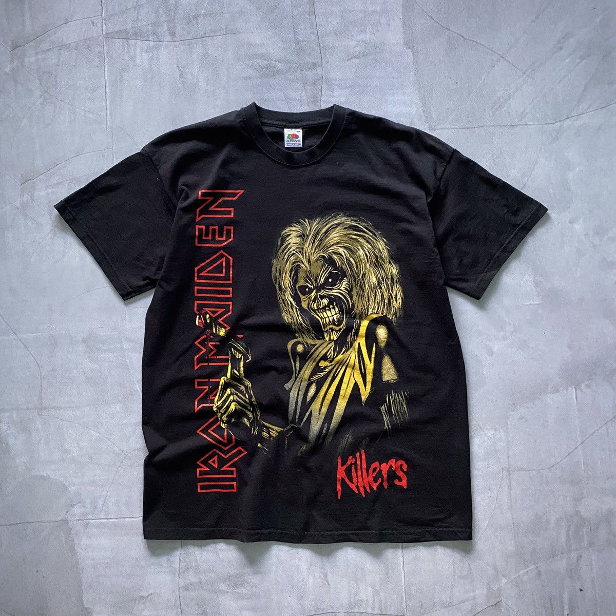 Band Tees × Vintage Vintage Iron Maiden Killers Skeleton Big Logo Band T Shirt Size US XL / EU 56 / 4 - 1 Thumbnail