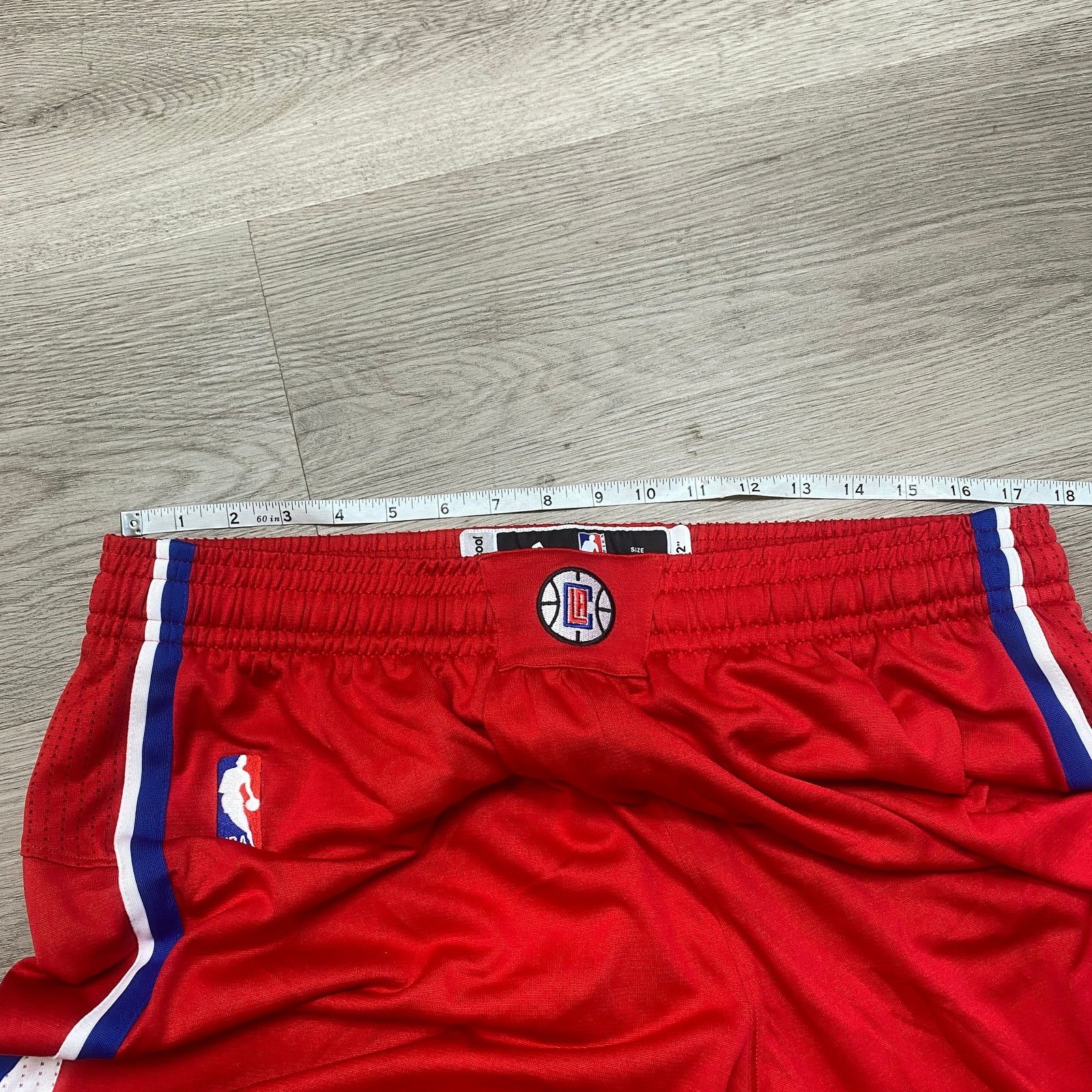 Adidas × NBA Adidas LA Clippers #9 Alan Anderson Team Shorts NBA 2XL +2 Size US 35 - 8 Thumbnail