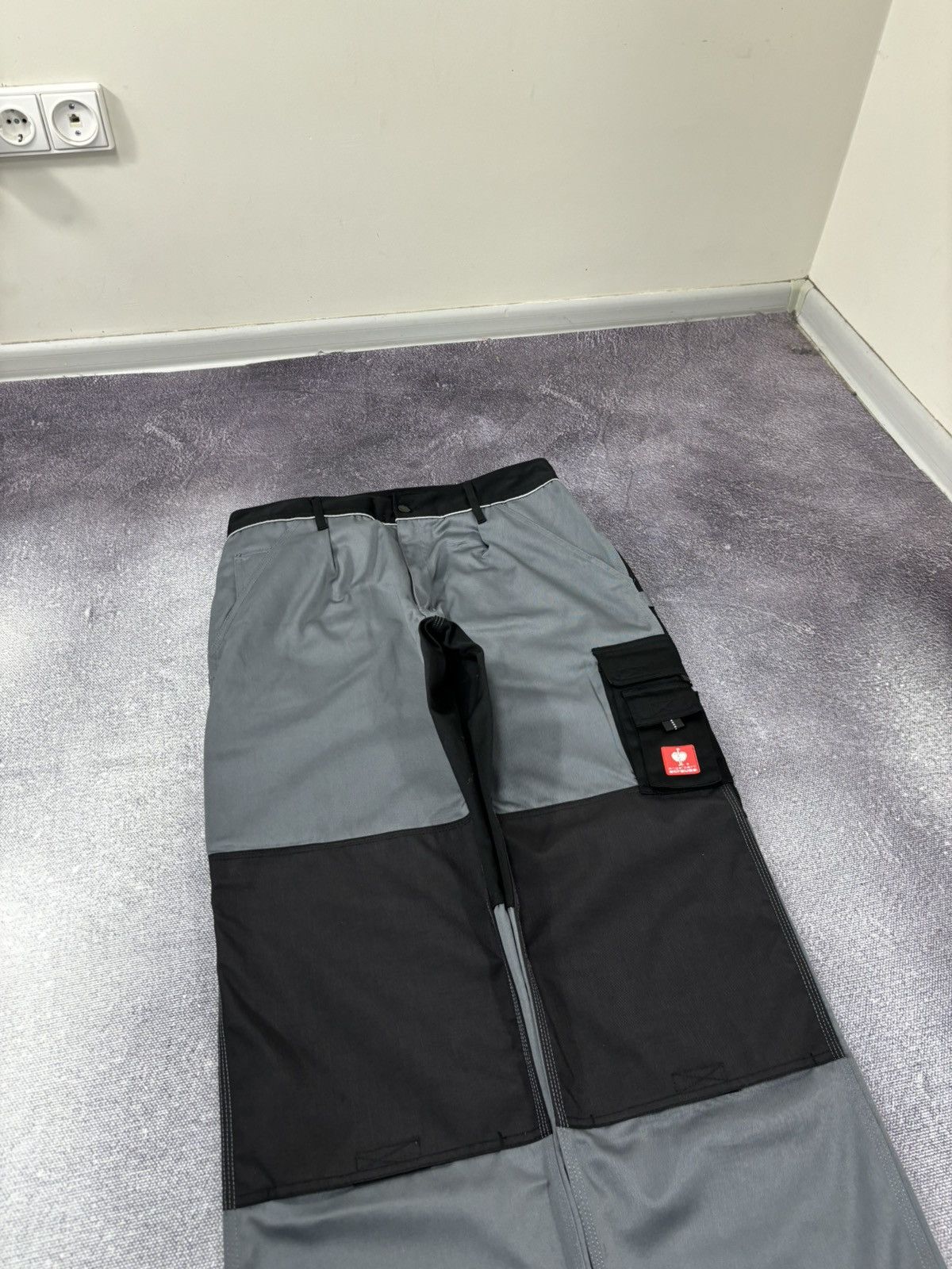 Other Engelbert Strauss Double Knee Cordura Workwear Cargo Pants Size US 33 - 4 Thumbnail