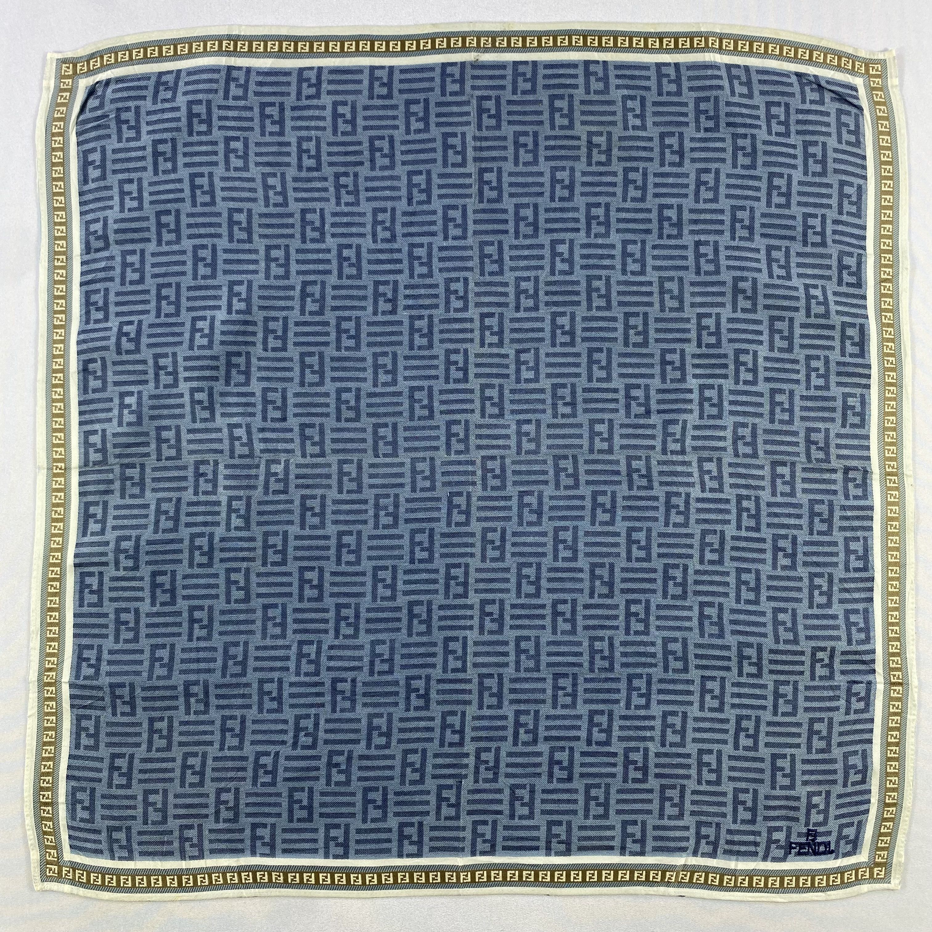 Vintage Fendi Bandana/ Handkerchief / Neckerchief Size ONE SIZE - 1 Thumbnail