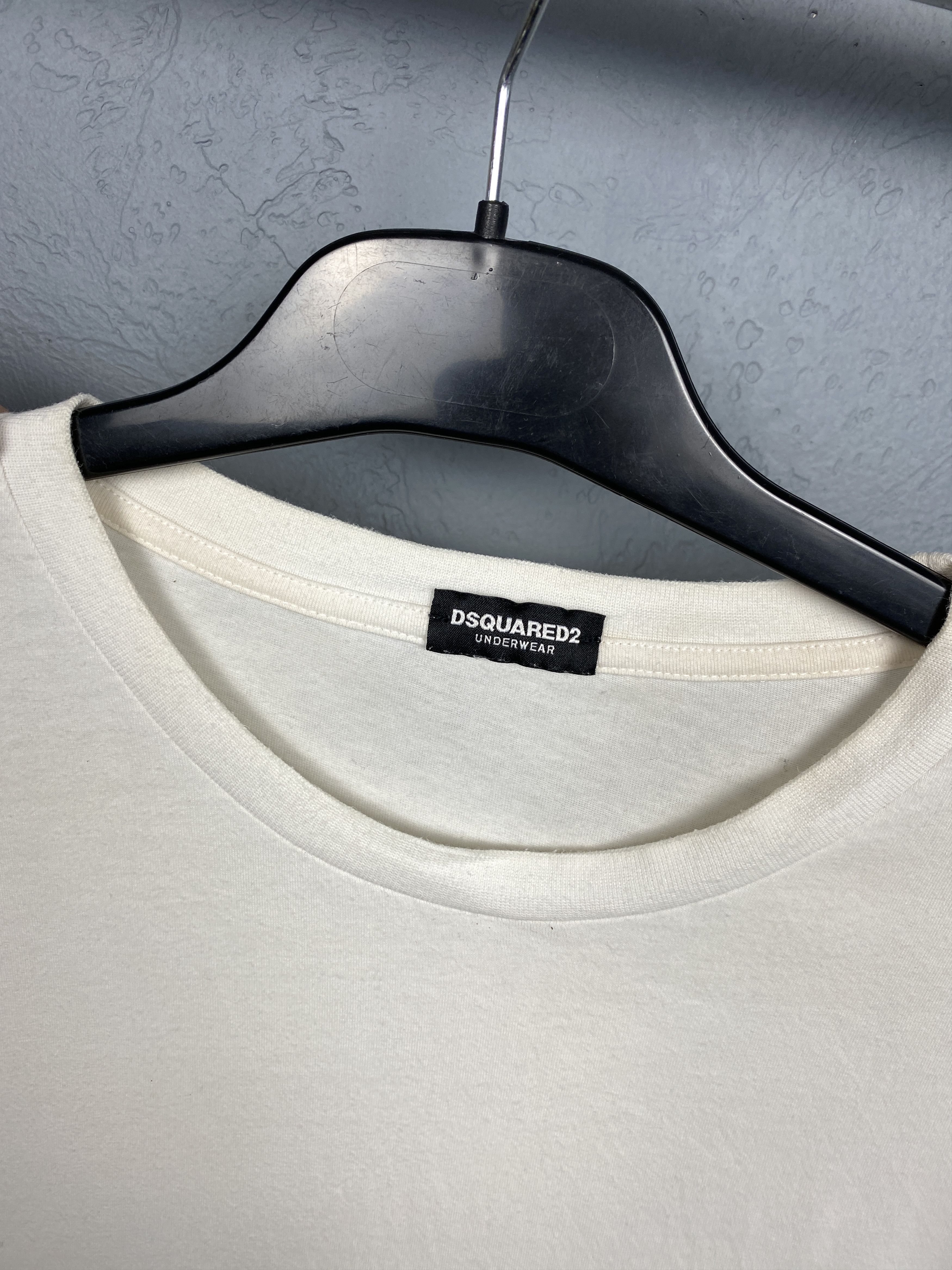 Dsquared2 Dsquared2 Underwear Vintage Mens Crew Neck T-Shirt Size US XL / EU 56 / 4 - 5 Thumbnail