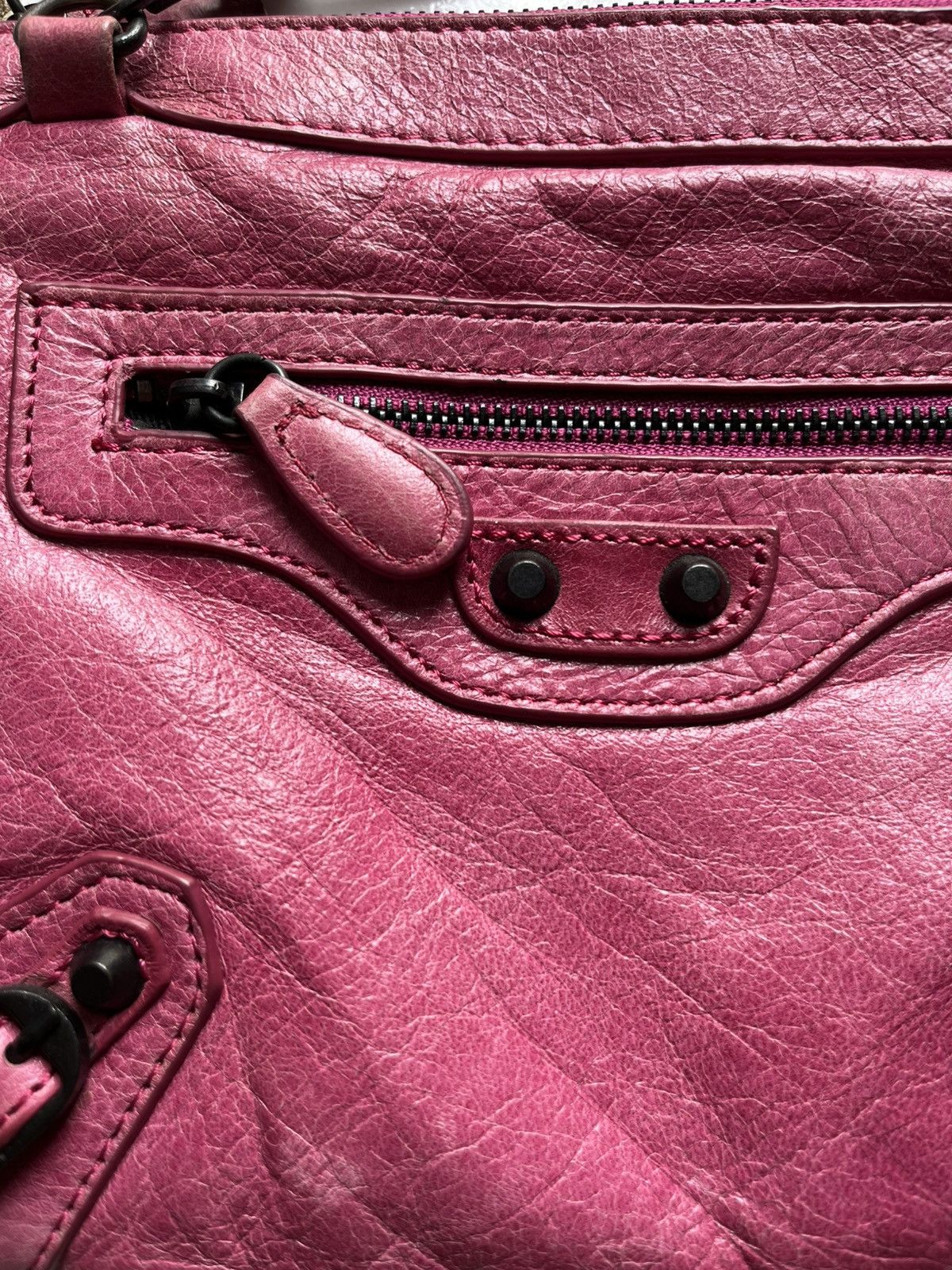 Vintage Pink city leather mini bag Size ONE SIZE - 6 Thumbnail