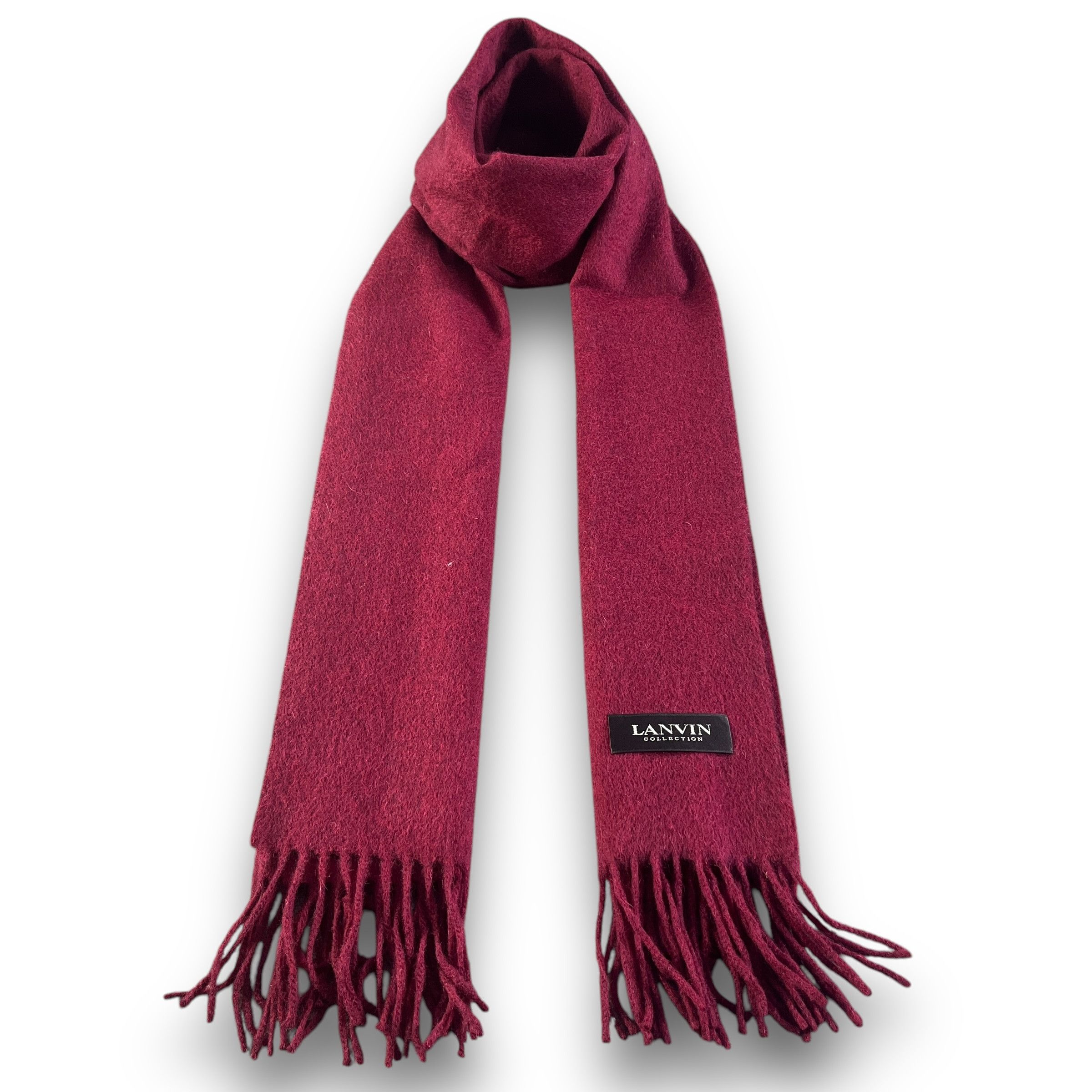 Lanvin Vintage Lanvin Scarf / Muffler / Neckwear T1073 Size ONE SIZE - 1 Thumbnail