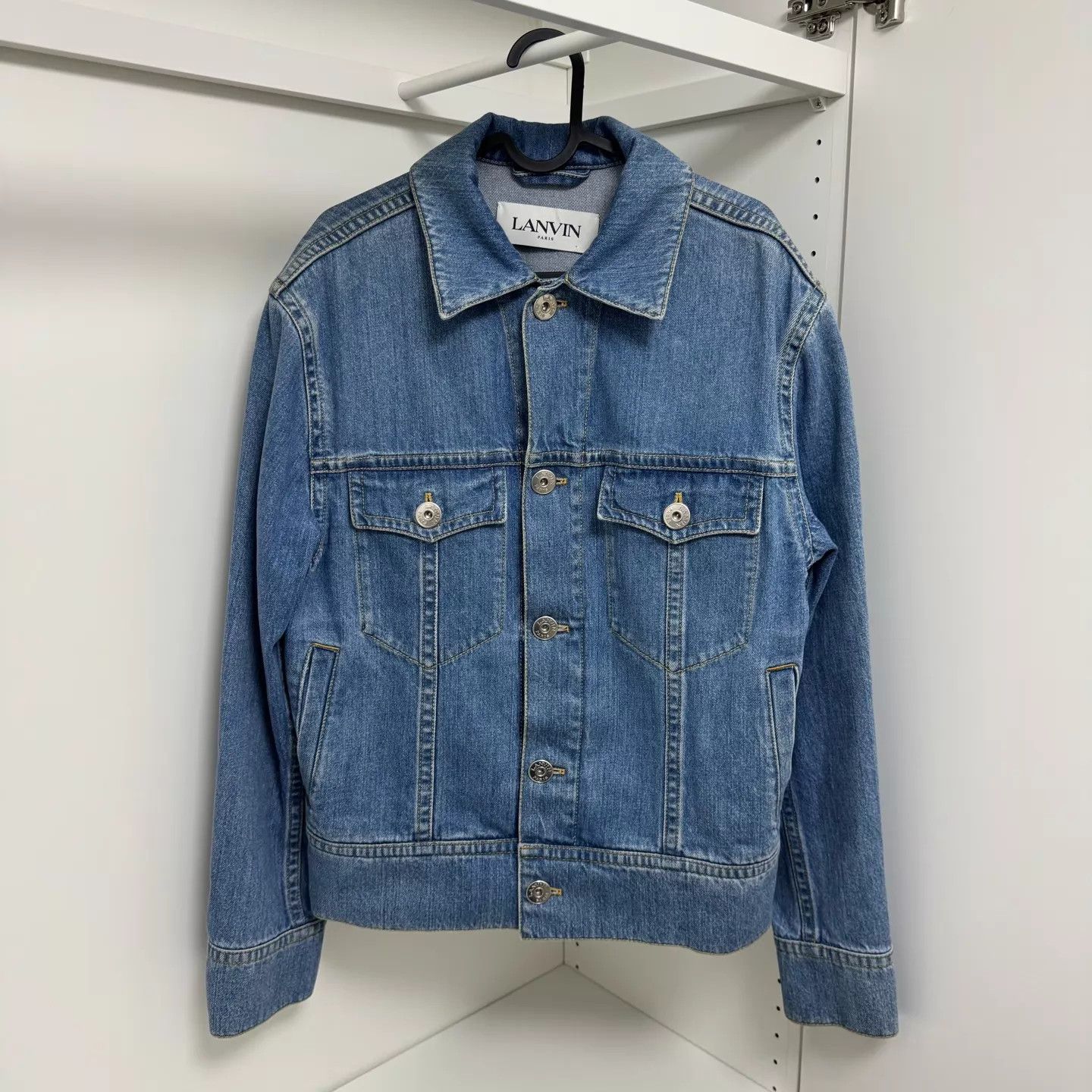 Lanvin Lanvin x Batman Batmobile Denim Jacket Men's Blue 46 99 New Size US S / EU 44-46 / 1 - 1 Thumbnail
