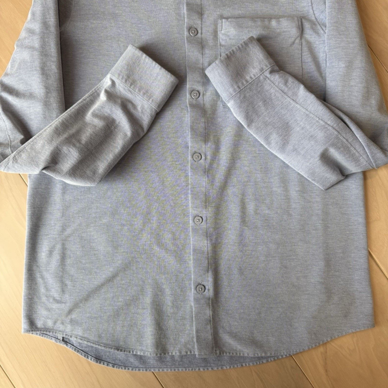 Lululemon Lululemon Commission Shirt Medium Blue Casual Button Size US M / EU 48-50 / 2 - 5 Thumbnail