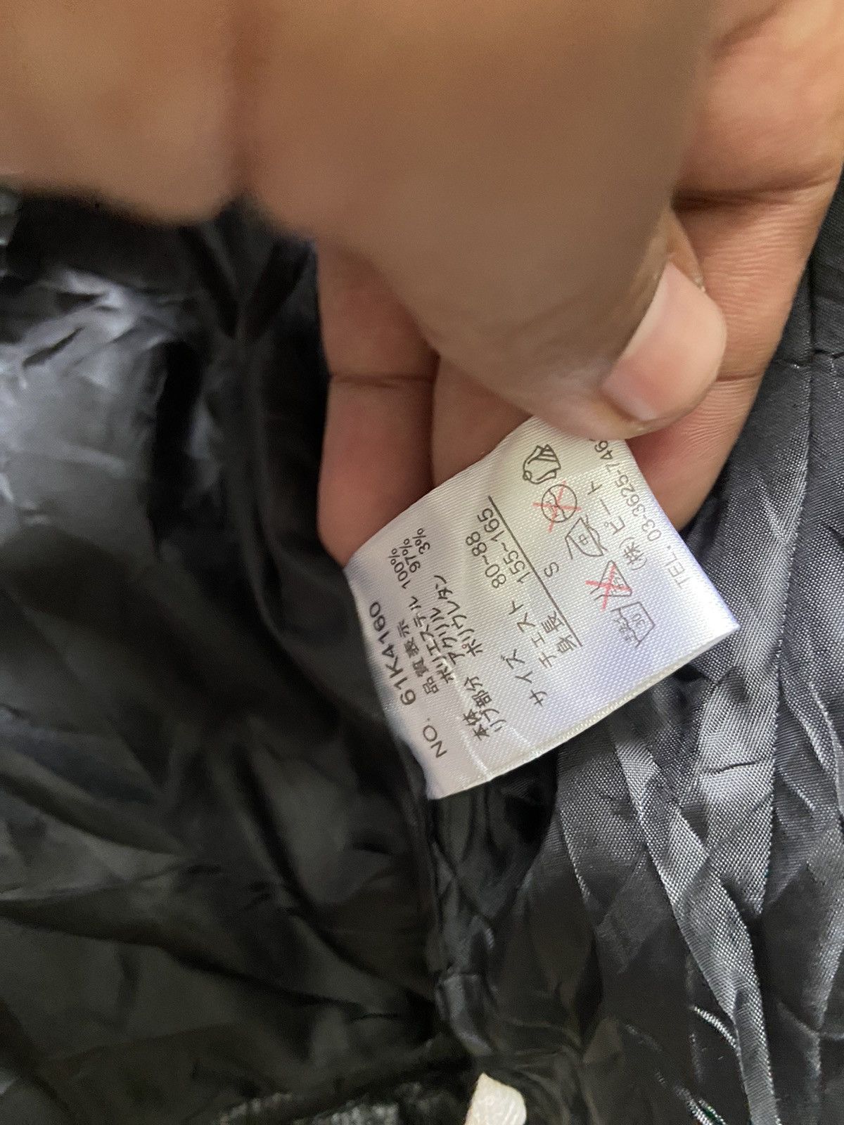 Karl Kani Vintage Karl Kani Golden King Of Black Quilted Riders Jacket Size US S / EU 44-46 / 1 - 11 Thumbnail