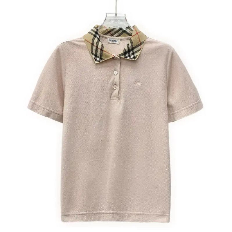 Burberry Burberry Pink Cotton Women's T-Shirt Size M / US 6-8 / IT 42-44 - 1 Thumbnail