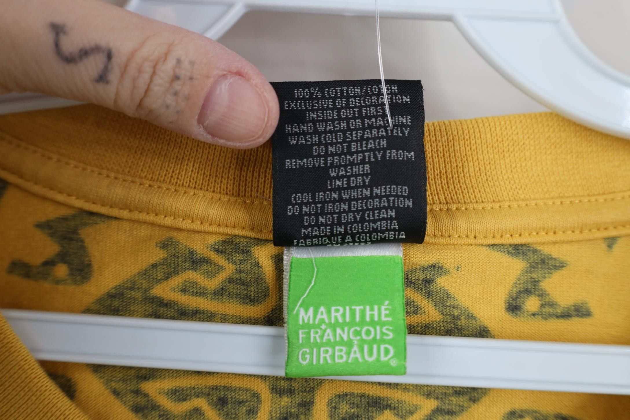 Marithe + Francois Girbaud Deadstock Vintage 90s Marithe Francois Girbaud Fit T-Shirt Size US XXL / EU 58 / 5 - 5 Thumbnail