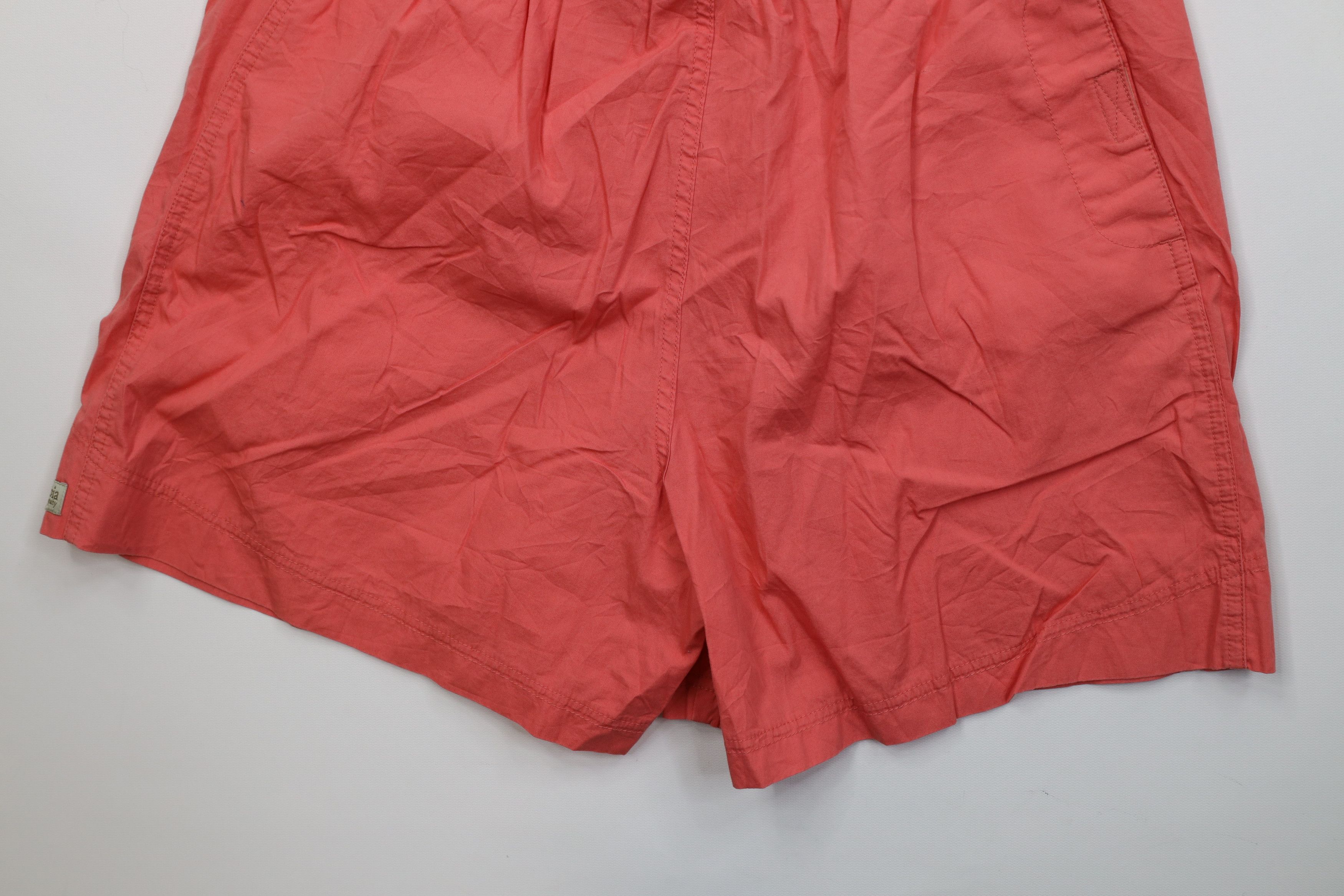 Columbia Vintage 90s Y2K Columbia Trekking Hiking Shorts Pink Cotton Size 32" / US 10 / IT 46 - 12 Thumbnail