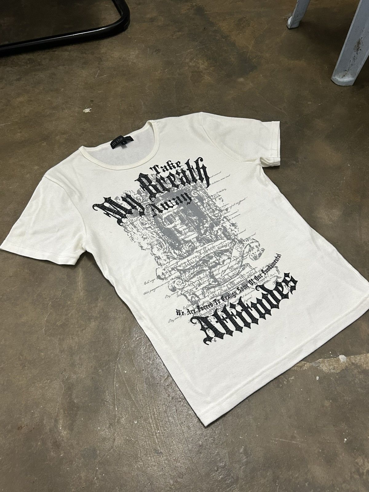 If Six Was Nine In the Attic Japan Tee Quotes Take me Breath Away Attitudes Size US S / EU 44-46 / 1 - 2 Thumbnail