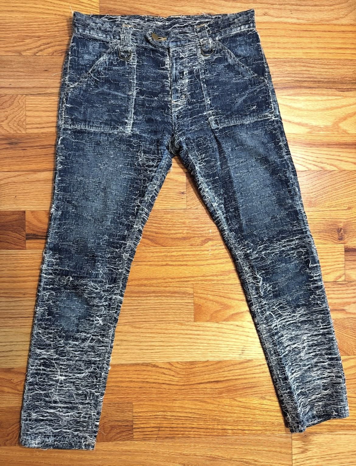 Blackmeans Blackmeans Distressed Denim Size US 28 / EU 44 - 1 Thumbnail
