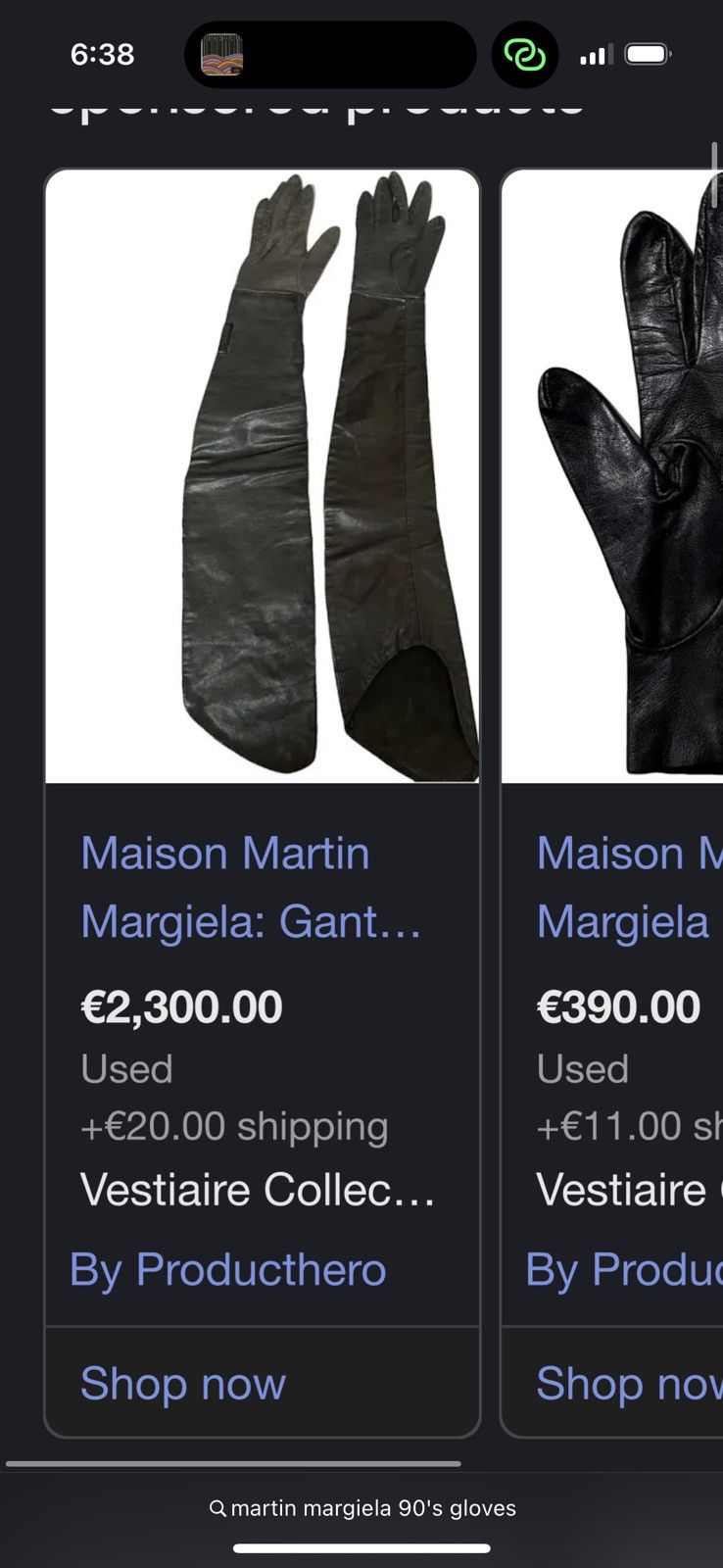 Maison Margiela Maison martin margiela 1992-93 gloves Size ONE SIZE - 11 Thumbnail