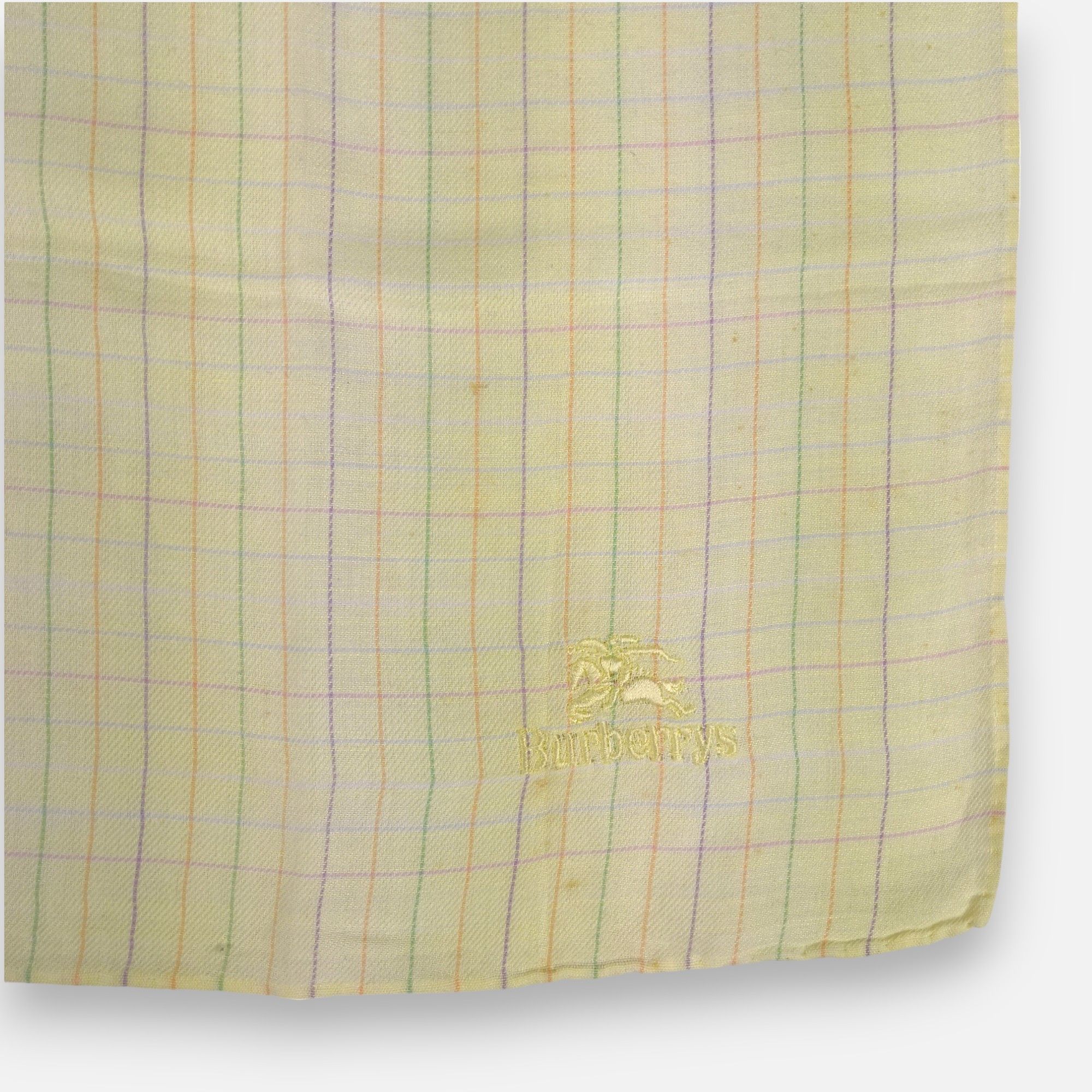 Vintage Vintage Burberry Handkerchief Pocket Square Bandana Size ONE SIZE - 4 Thumbnail