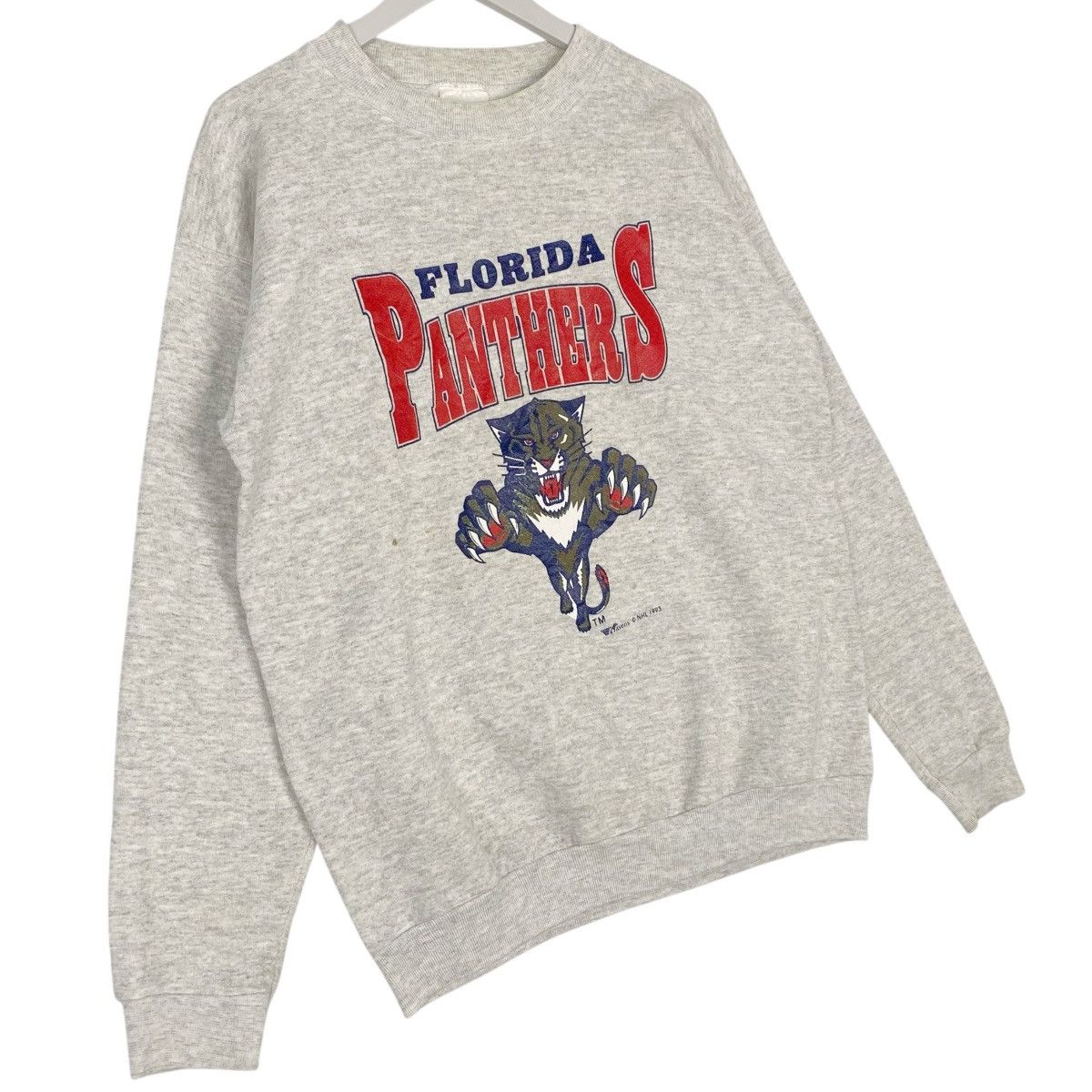 Other Vintage 1993 Florida Panthers Sweatshirt Grey Made In USA Size US L / EU 52-54 / 3 - 3 Thumbnail